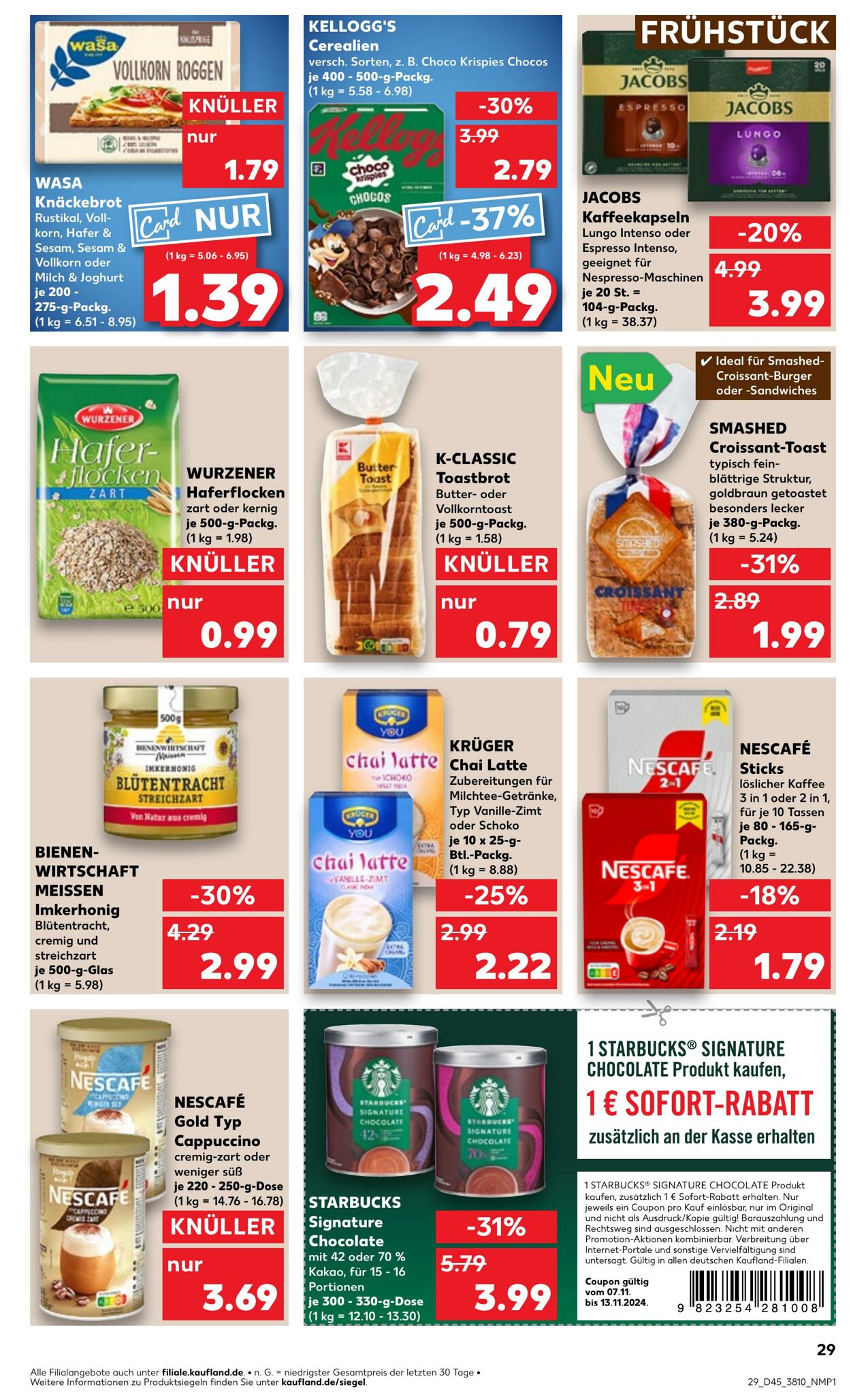 Prospekt Kaufland 07.11.2024 - 13.11.2024