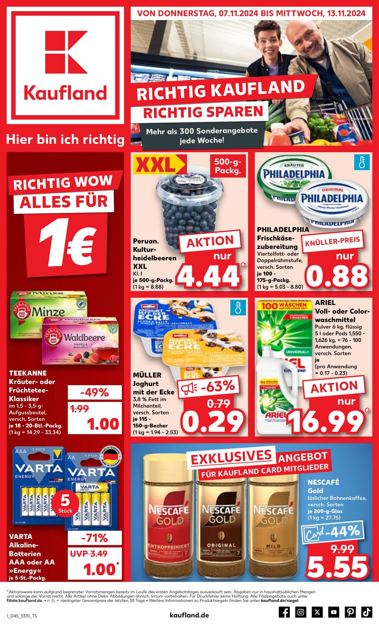 Prospekt Kaufland 07.11.2024 - 13.11.2024