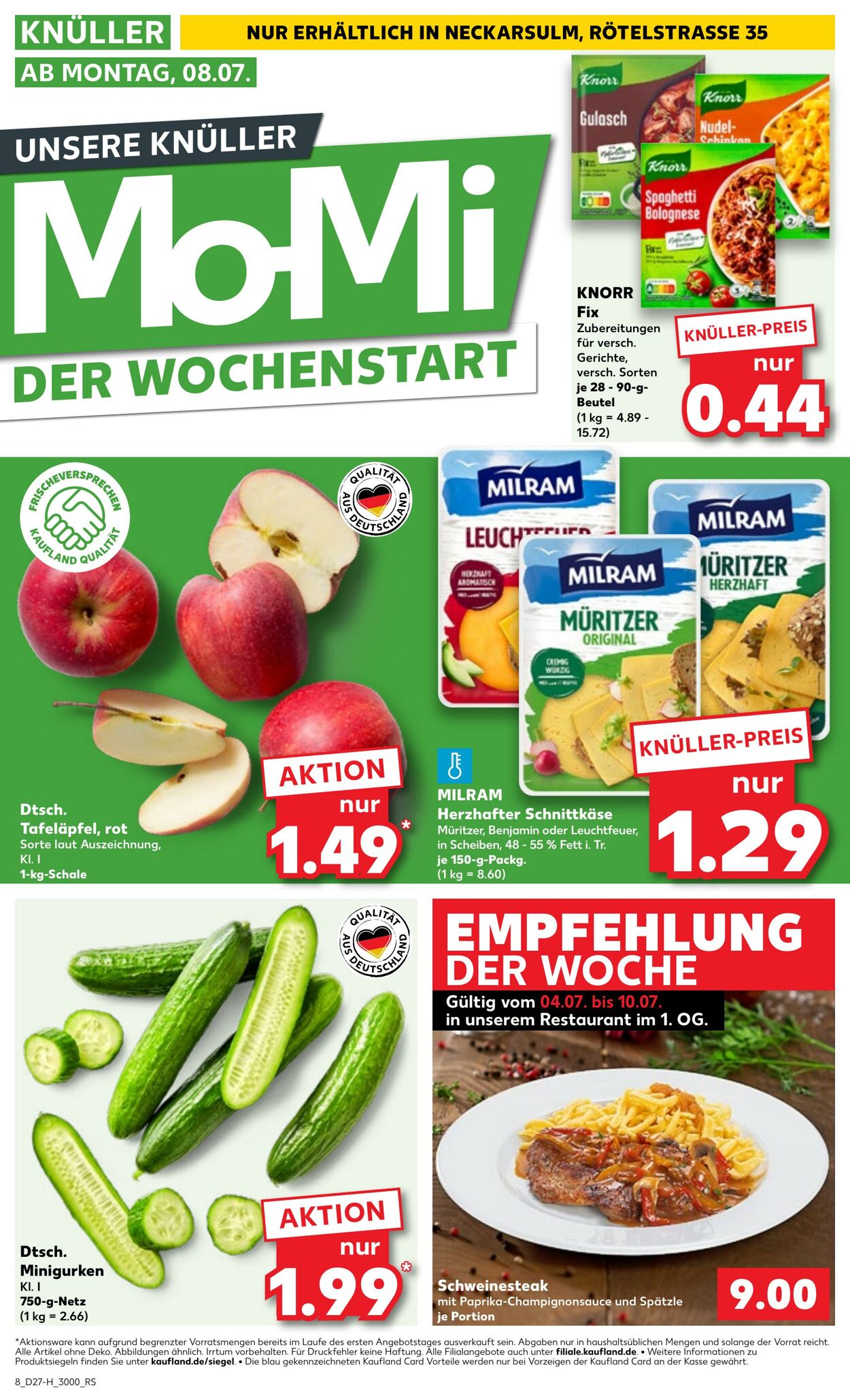 Prospekt Kaufland 04.07.2024 - 10.07.2024