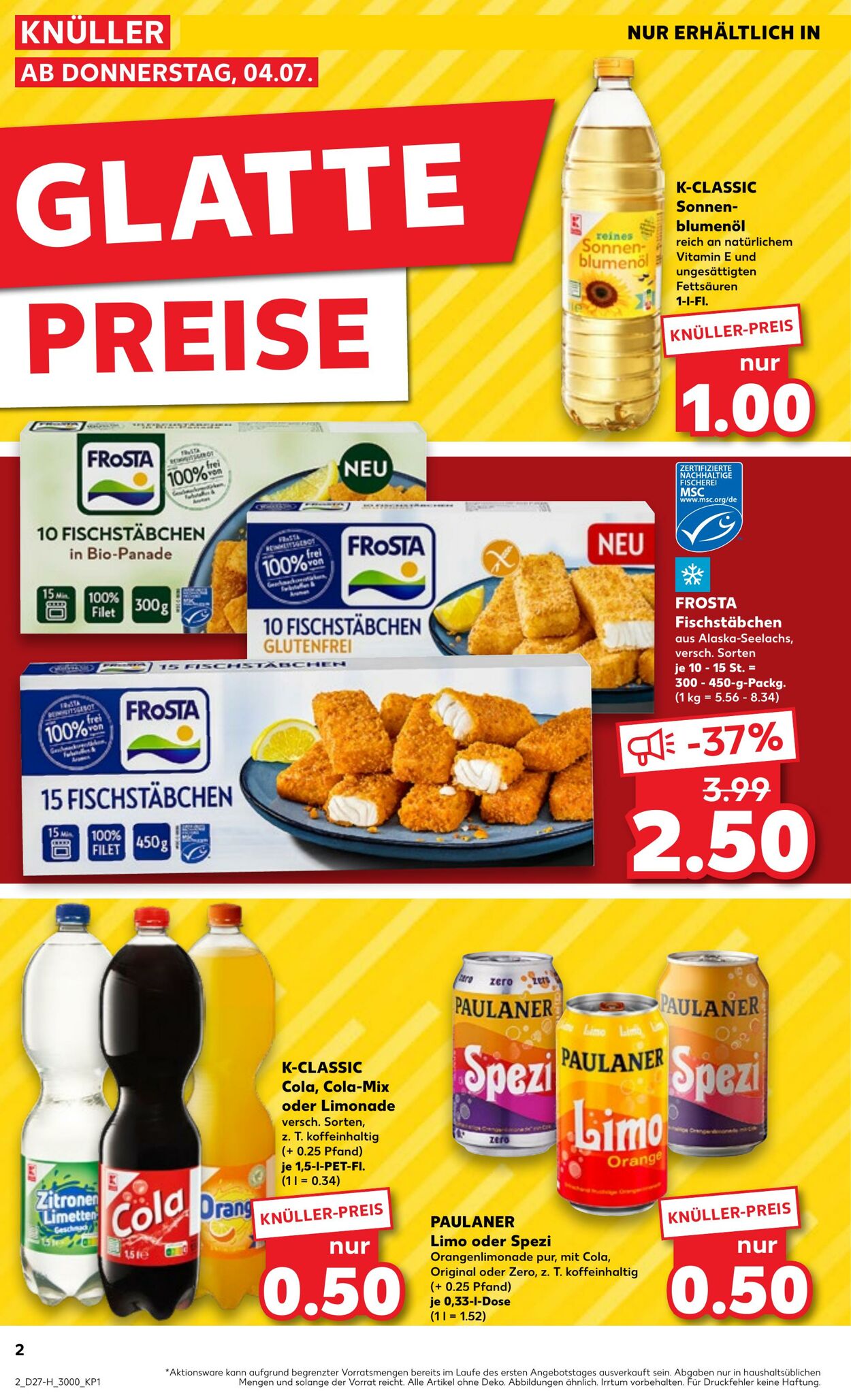 Prospekt Kaufland 04.07.2024 - 10.07.2024