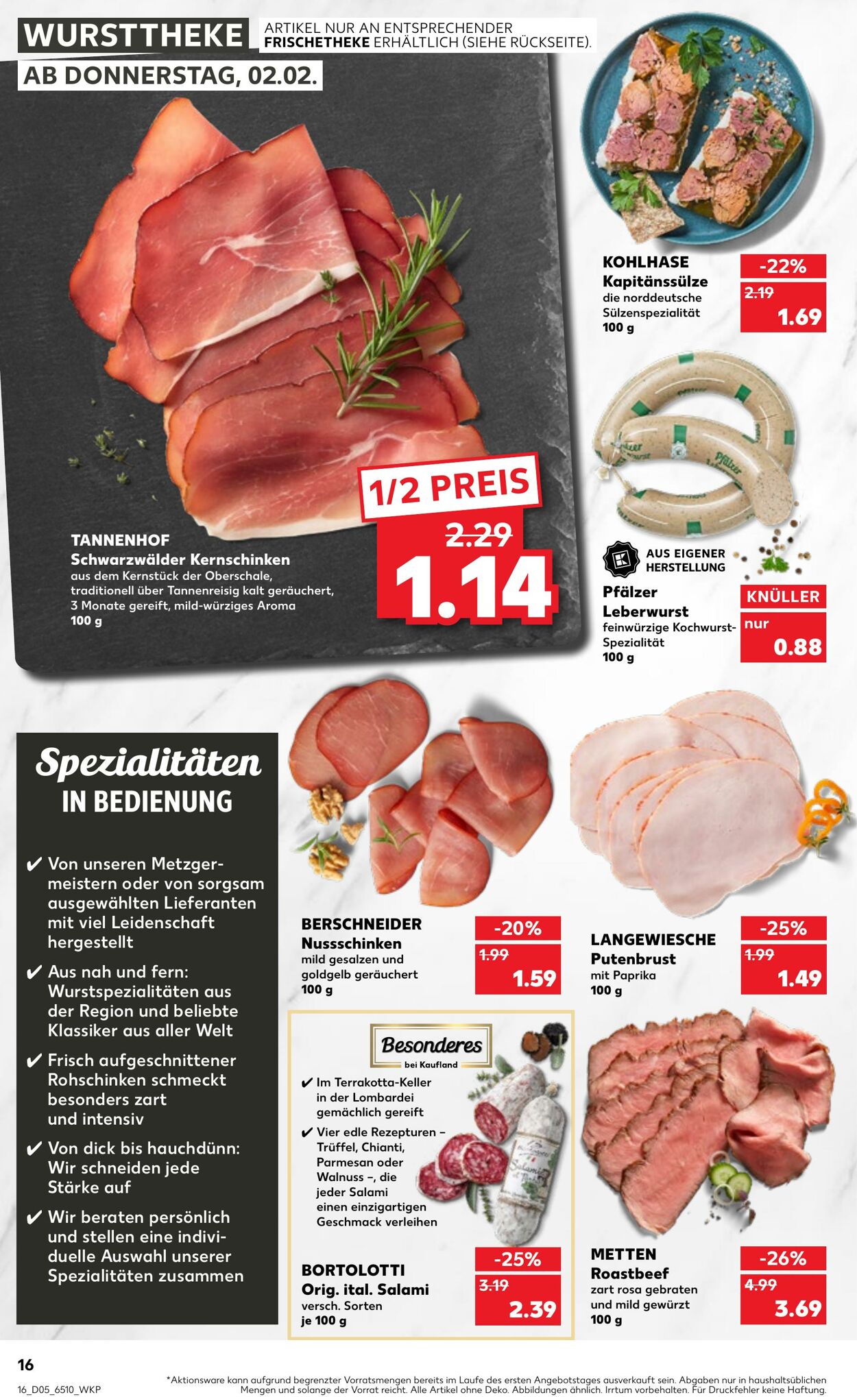 Prospekt Kaufland 02.02.2023 - 08.02.2023