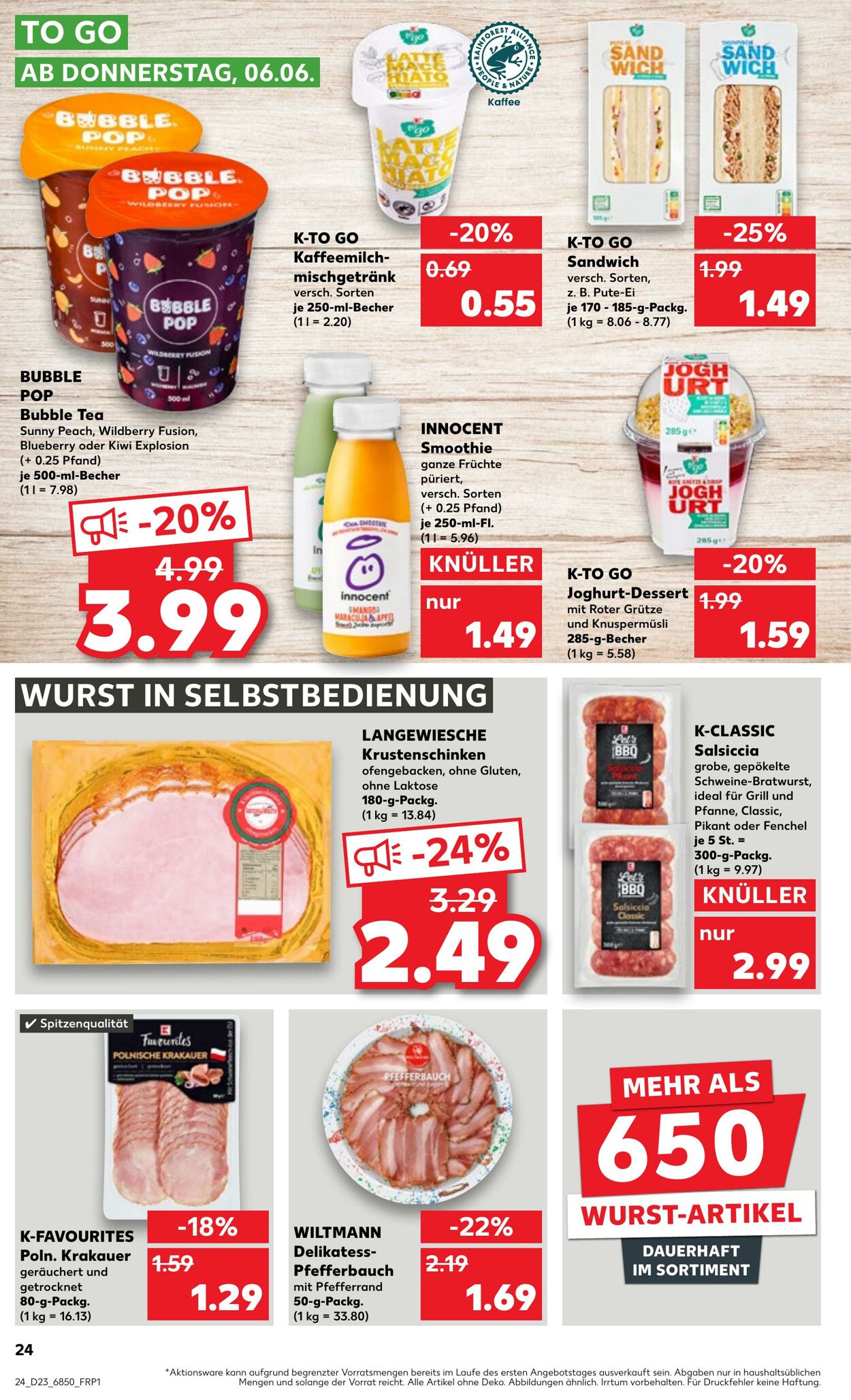 Prospekt Kaufland 06.06.2024 - 12.06.2024