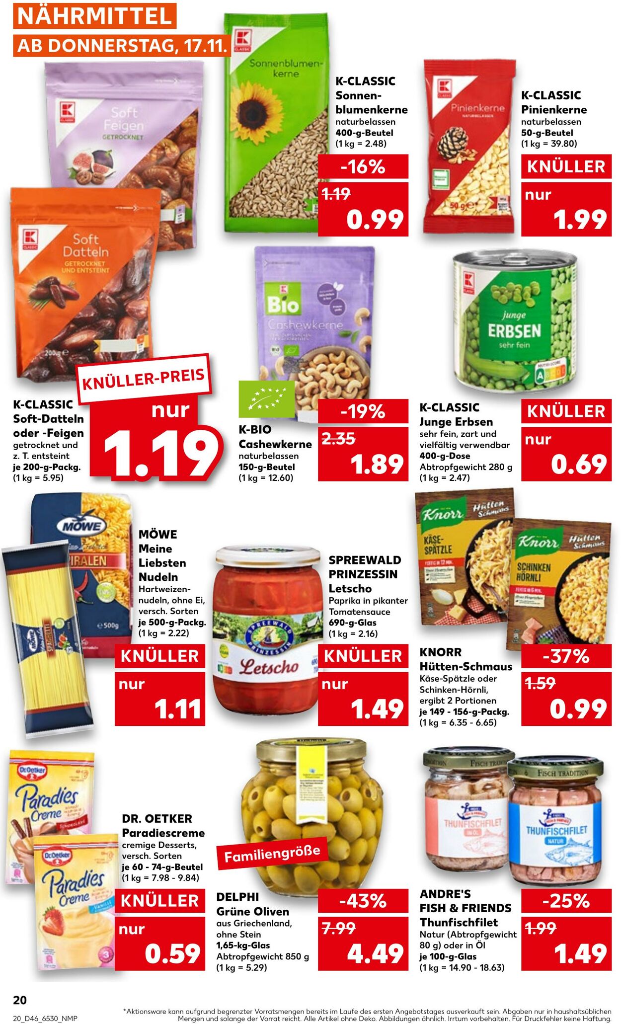 Prospekt Kaufland 17.11.2022 - 23.11.2022