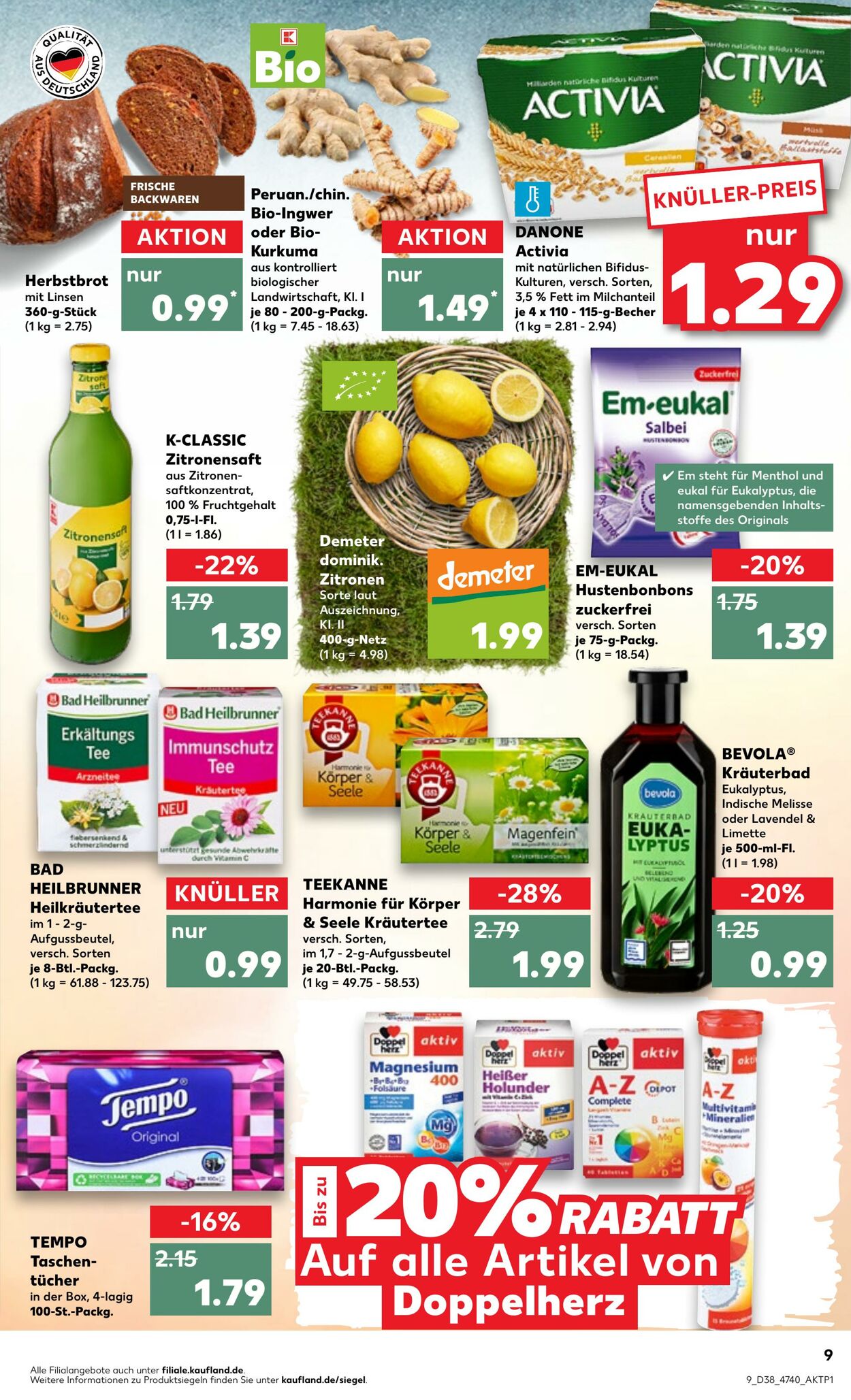 Prospekt Kaufland 22.09.2022 - 28.09.2022