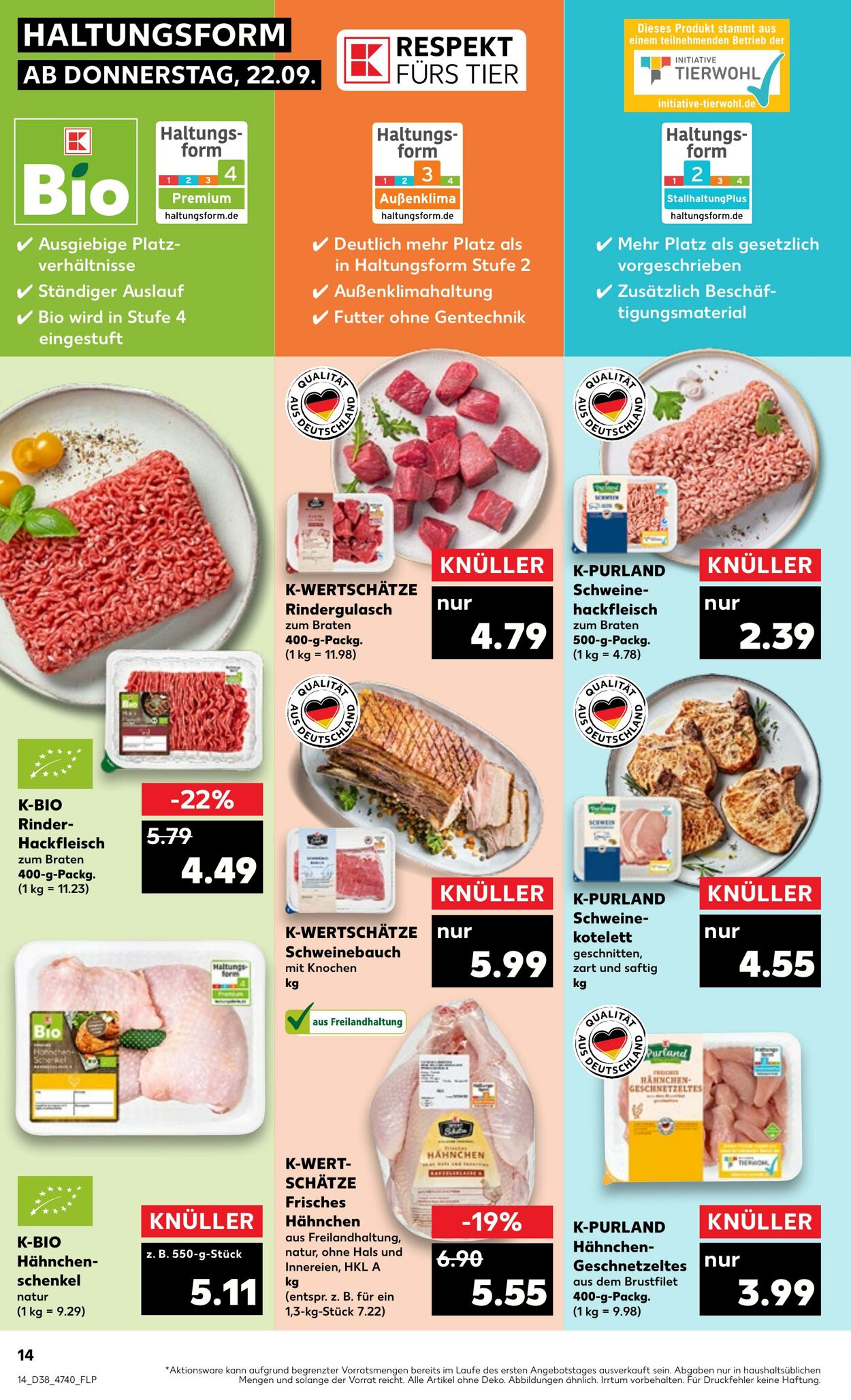 Prospekt Kaufland 22.09.2022 - 28.09.2022