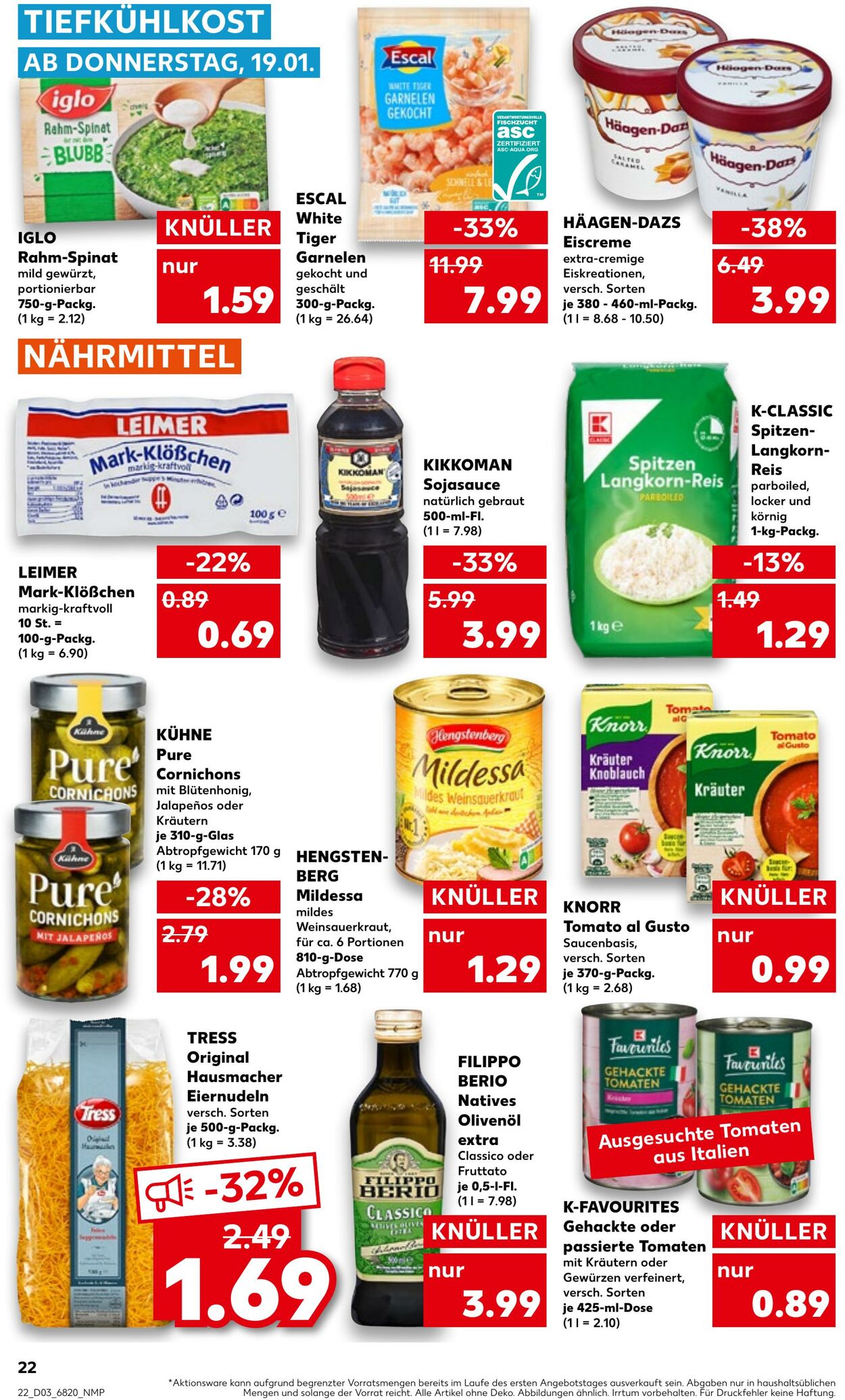 Prospekt Kaufland 19.01.2023 - 25.01.2023