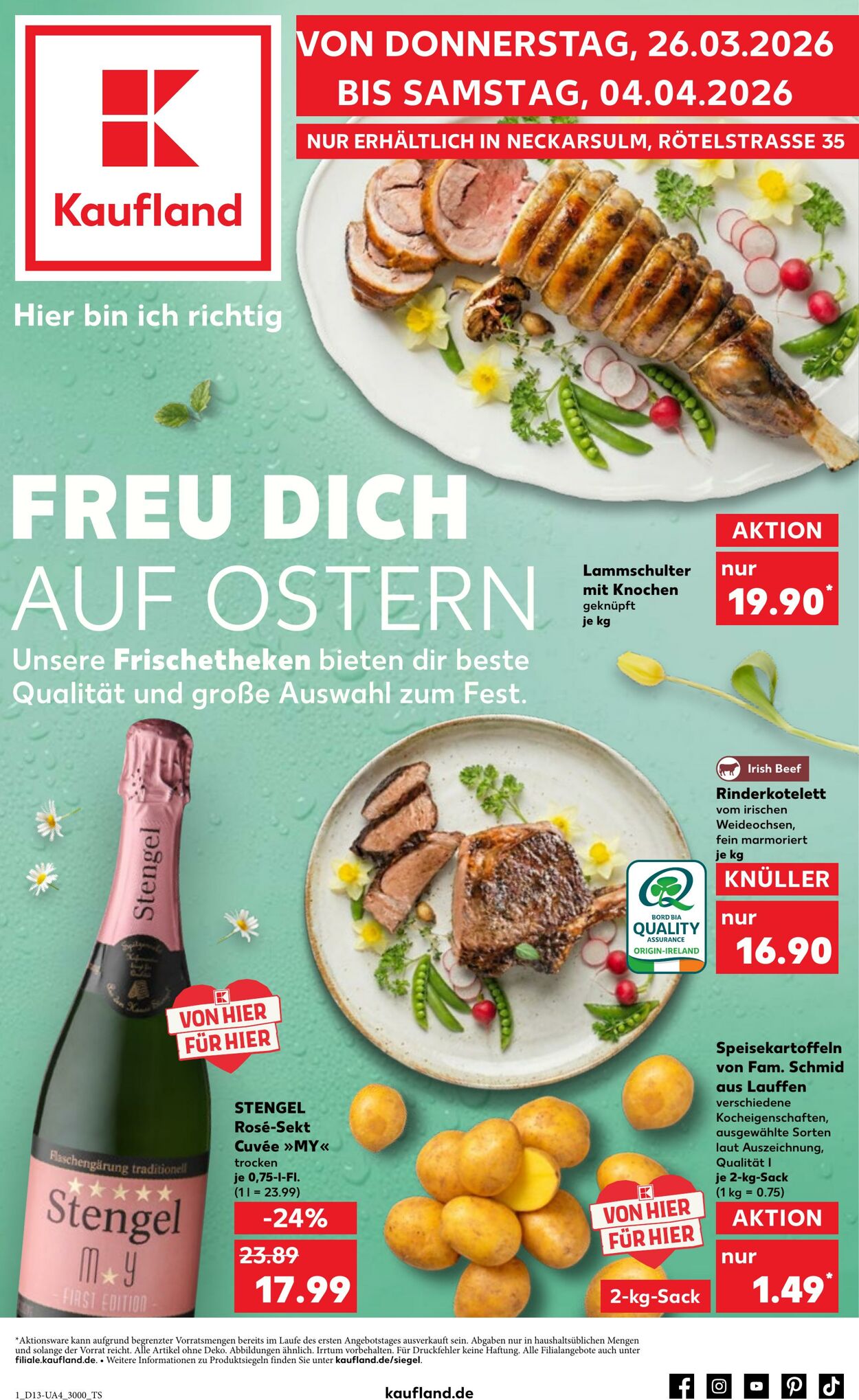 Prospekt Kaufland 26.03.2026 - 04.04.2026