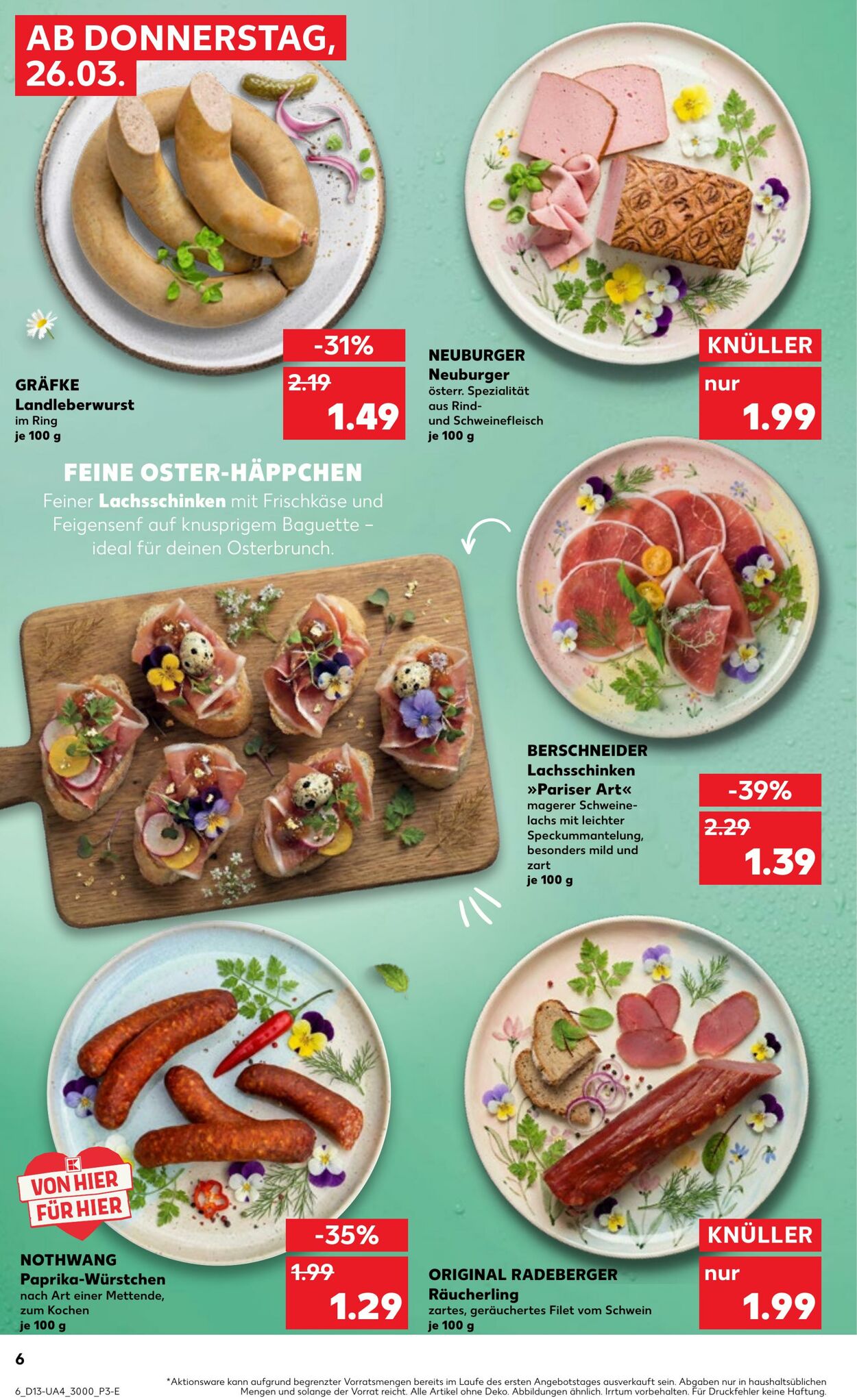 Prospekt Kaufland 26.03.2026 - 04.04.2026