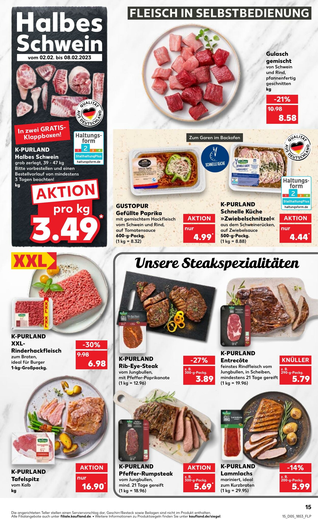 Prospekt Kaufland 02.02.2023 - 08.02.2023