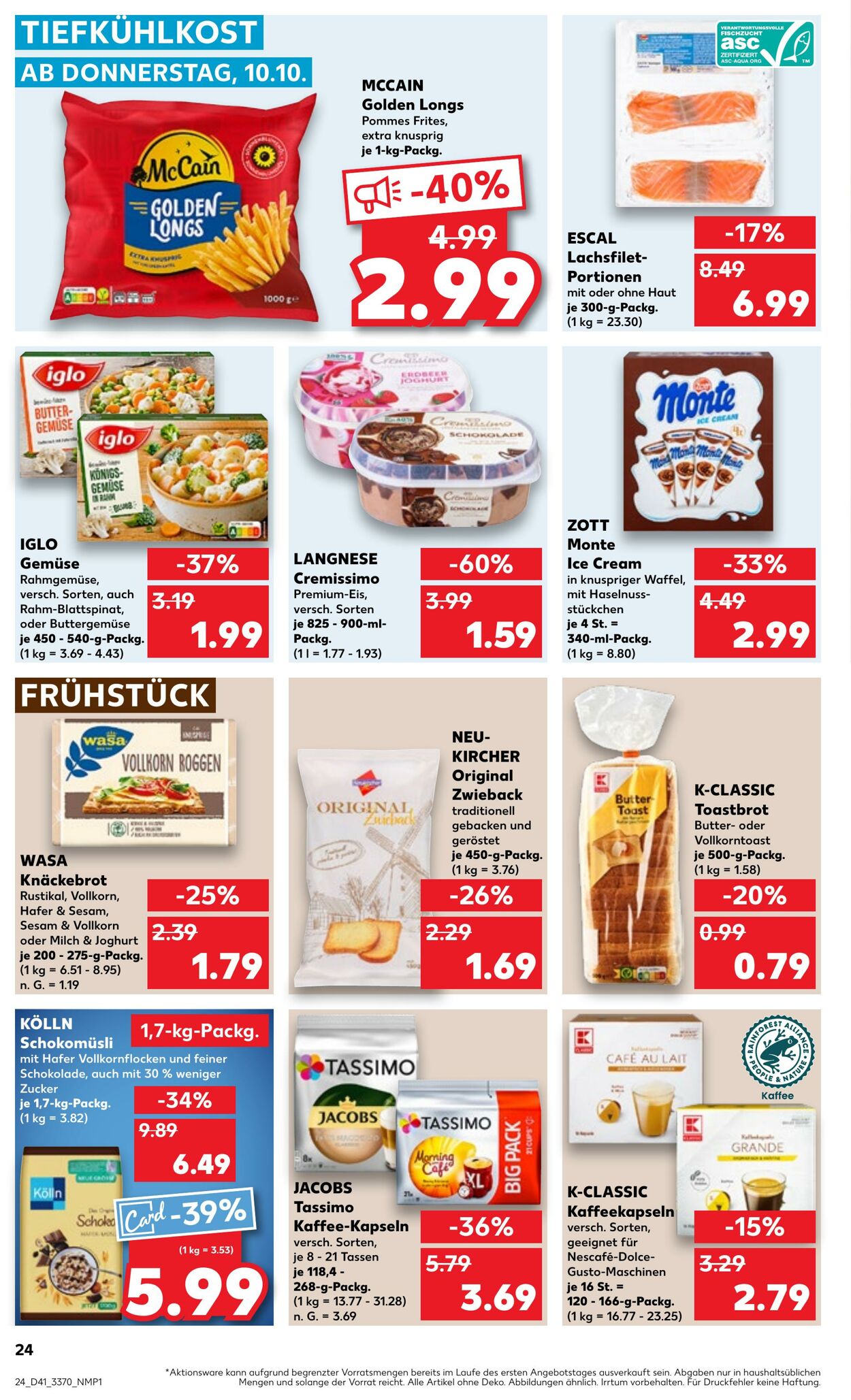 Prospekt Kaufland 10.10.2024 - 16.10.2024