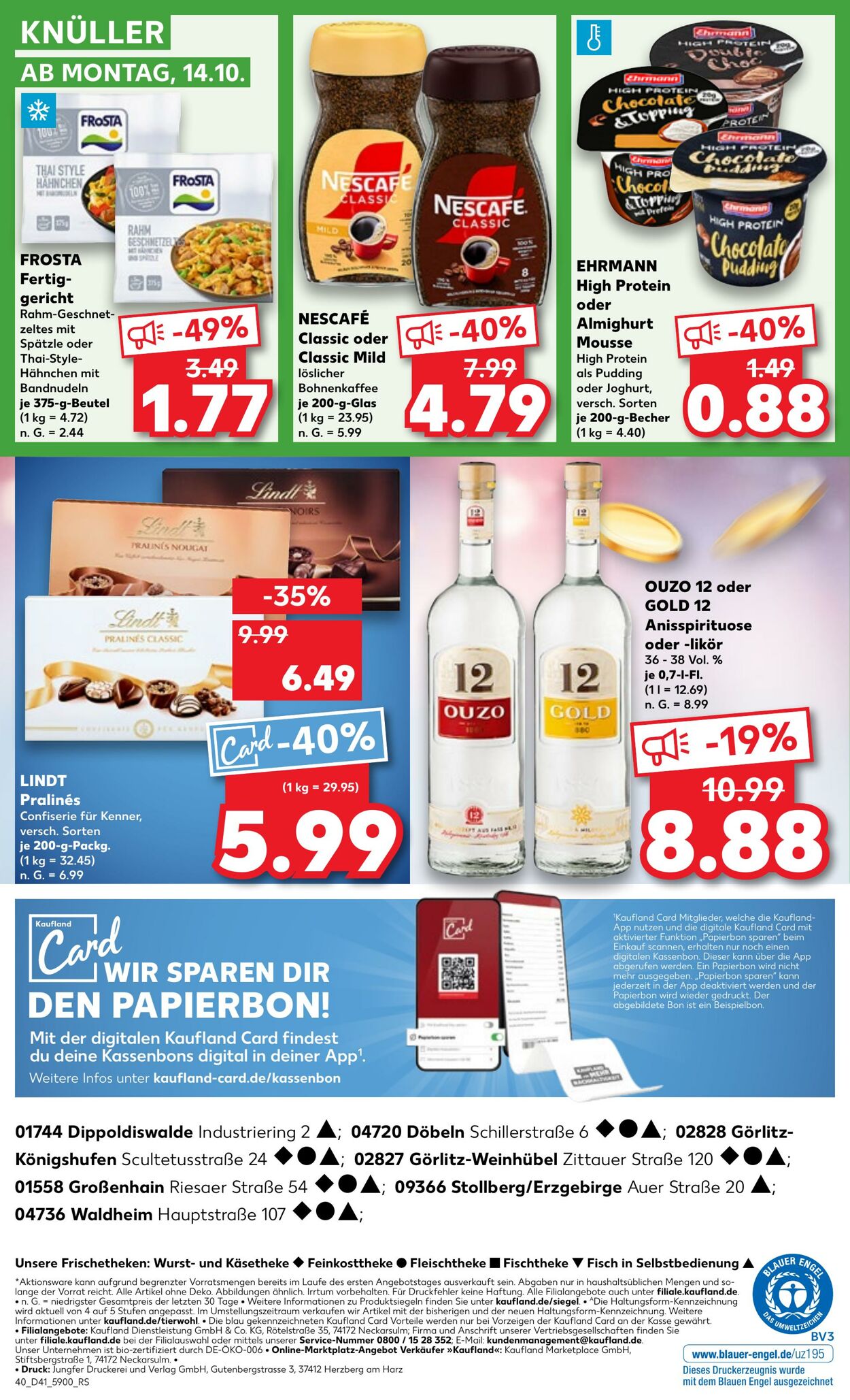 Prospekt Kaufland 10.10.2024 - 16.10.2024