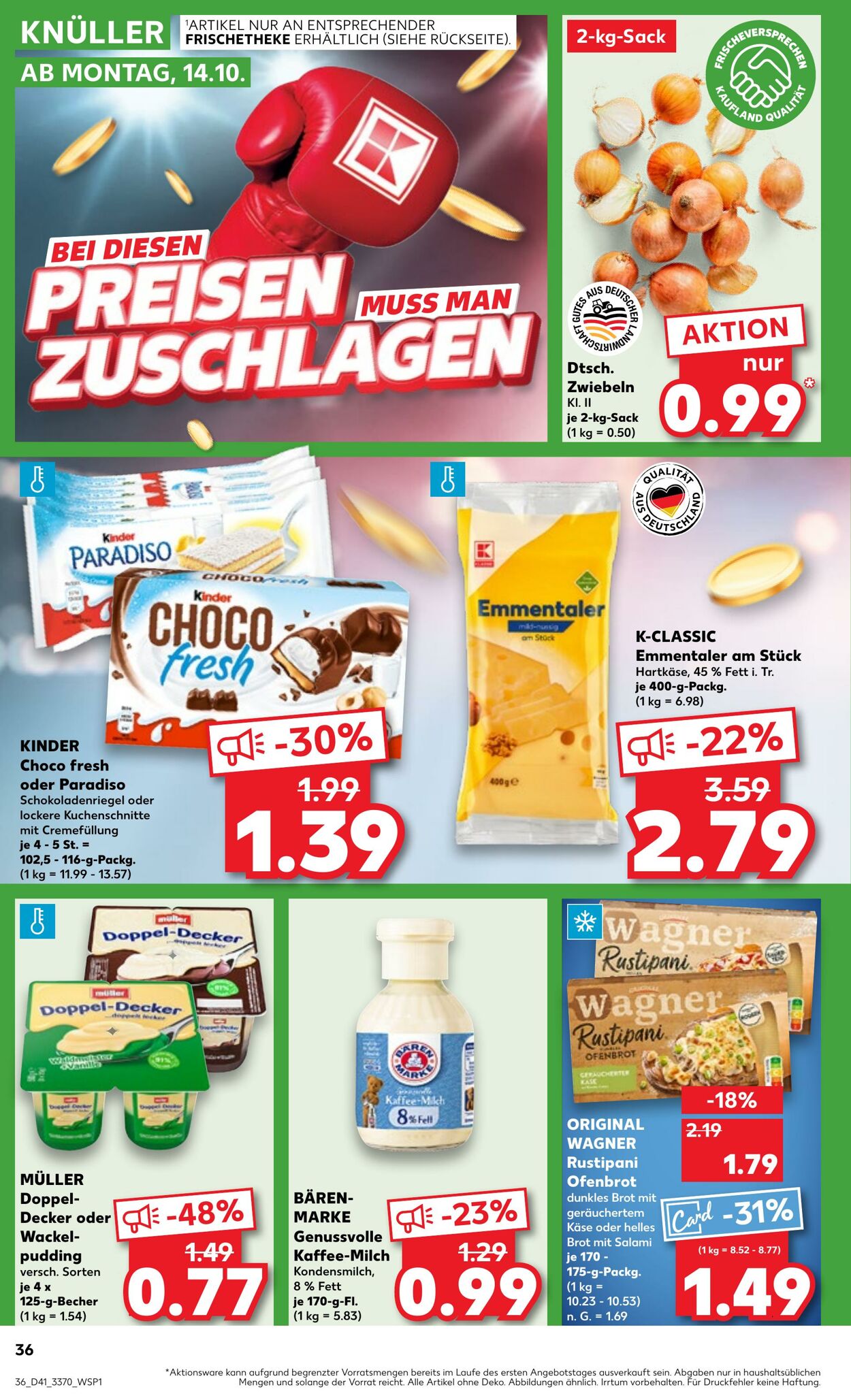 Prospekt Kaufland 10.10.2024 - 16.10.2024