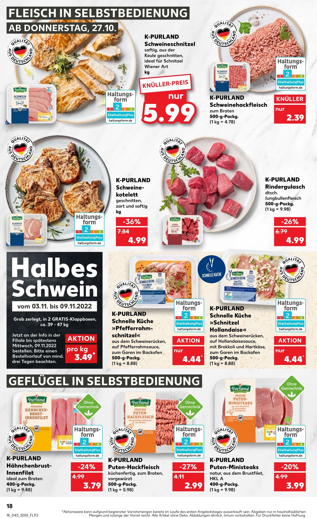 Prospekt Kaufland 27.10.2022 - 02.11.2022