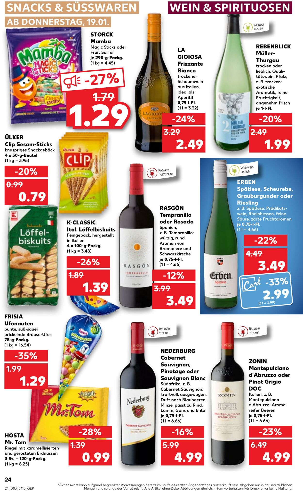 Prospekt Kaufland 19.01.2023 - 25.01.2023