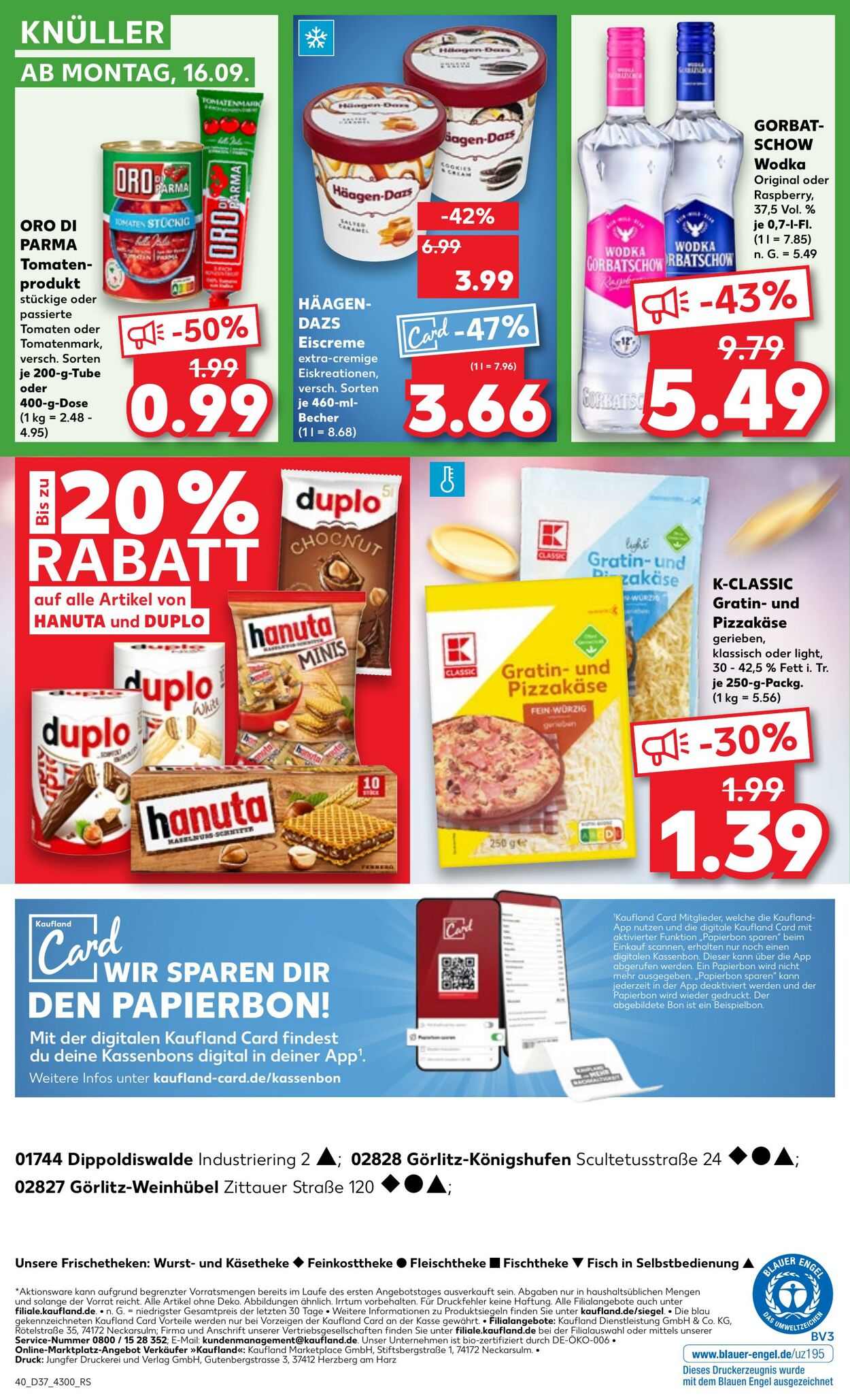 Prospekt Kaufland 12.09.2024 - 18.09.2024