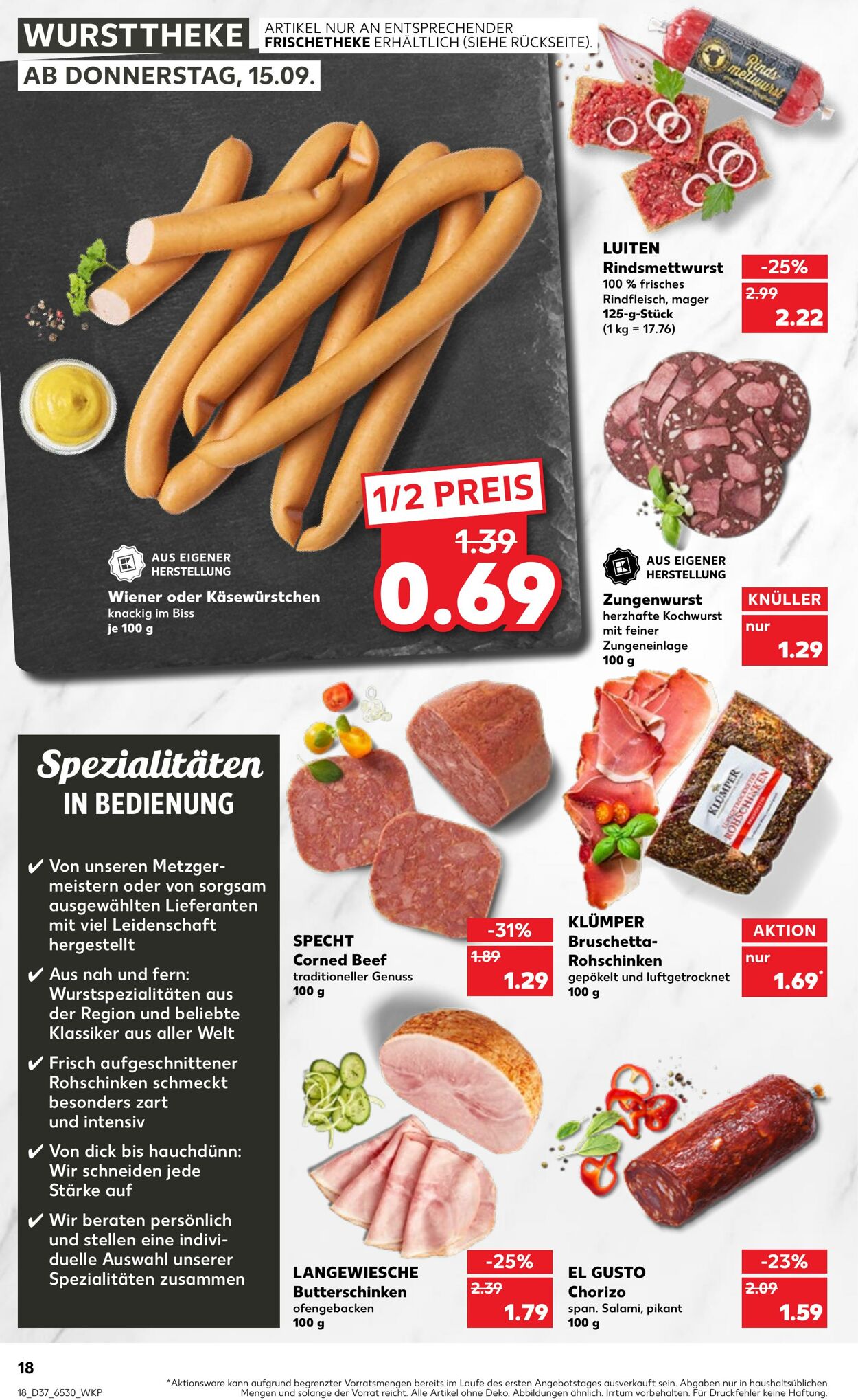 Prospekt Kaufland 15.09.2022 - 21.09.2022