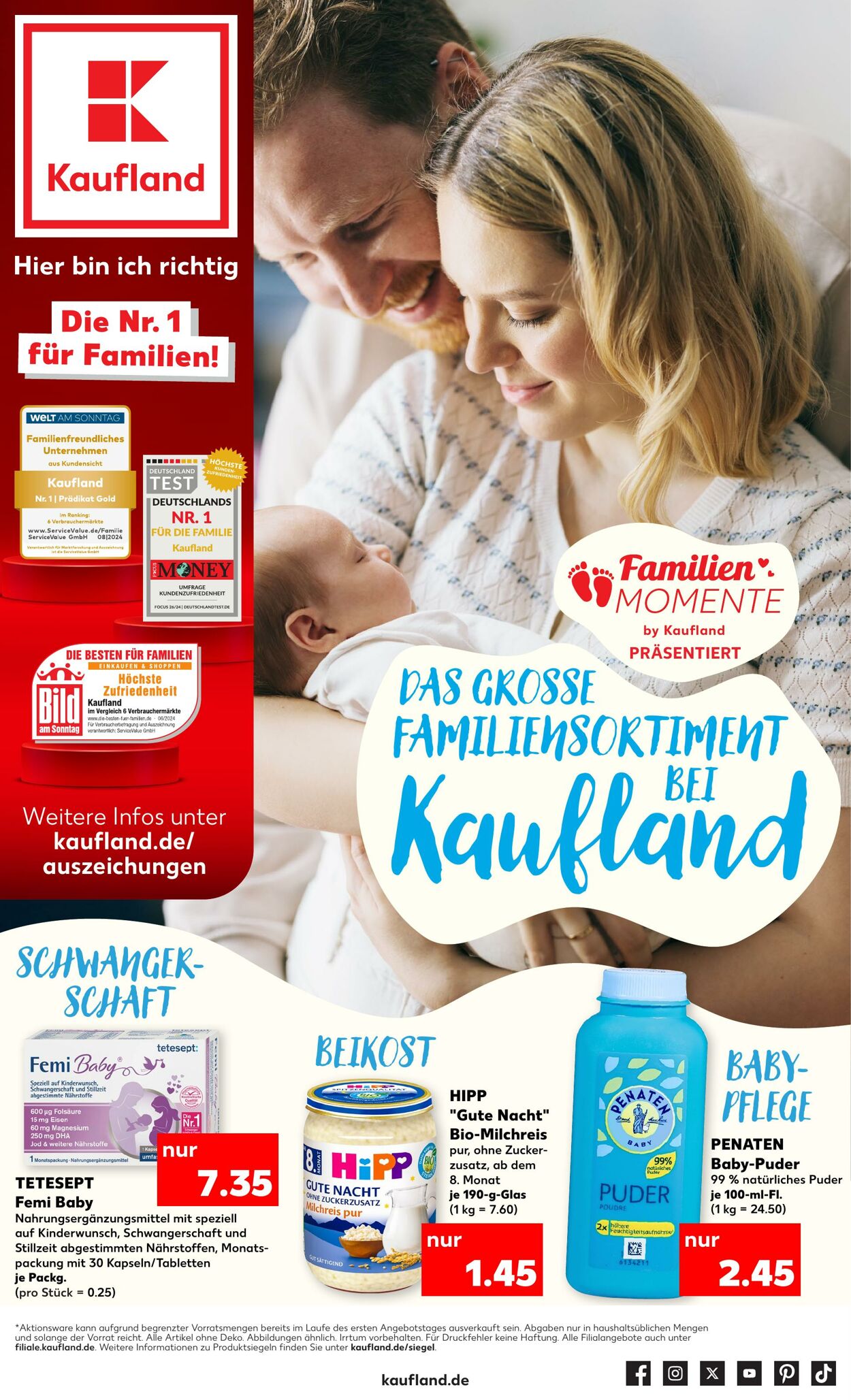 Prospekt Kaufland 10.10.2024 - 06.11.2024