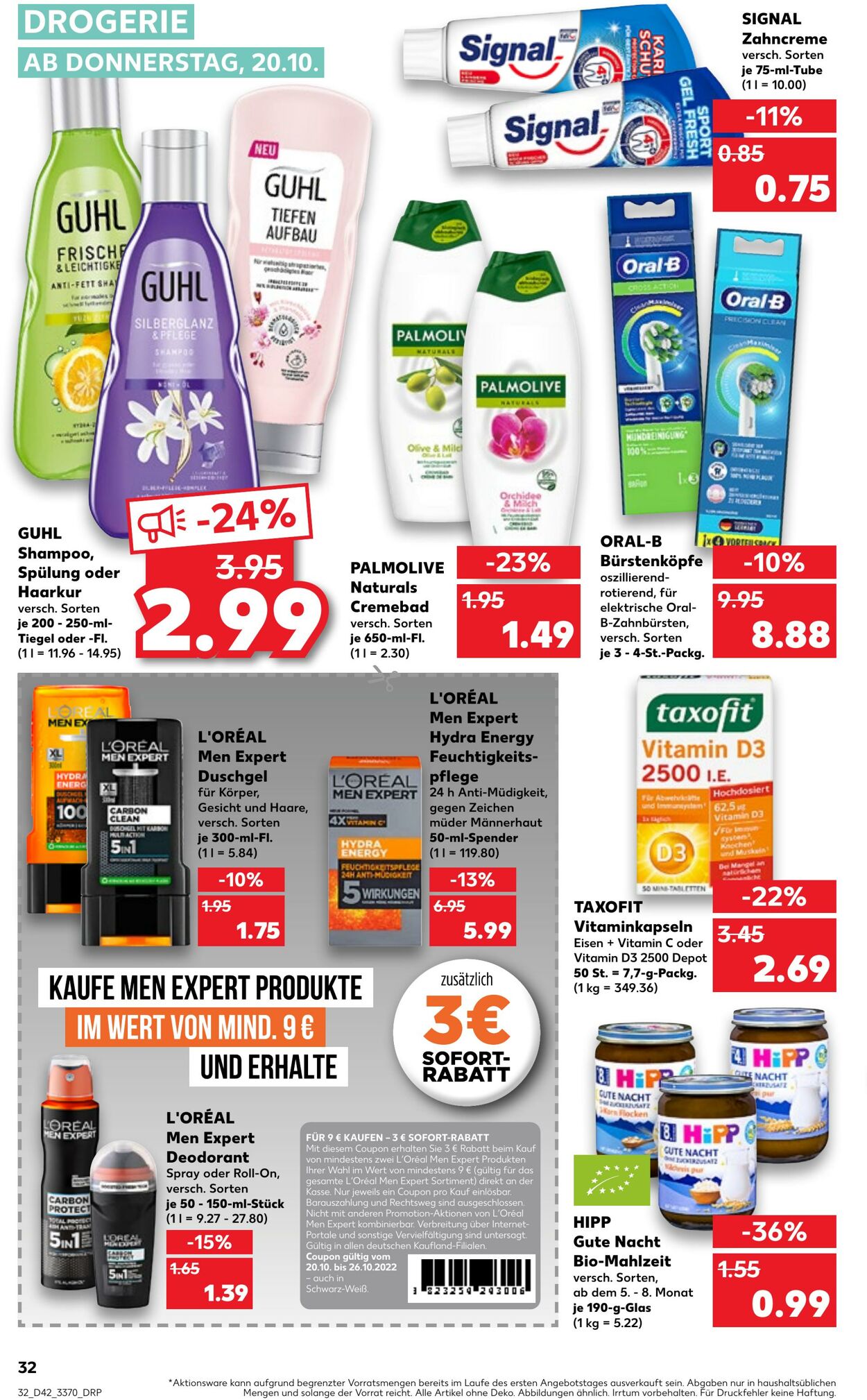 Prospekt Kaufland 20.10.2022 - 26.10.2022