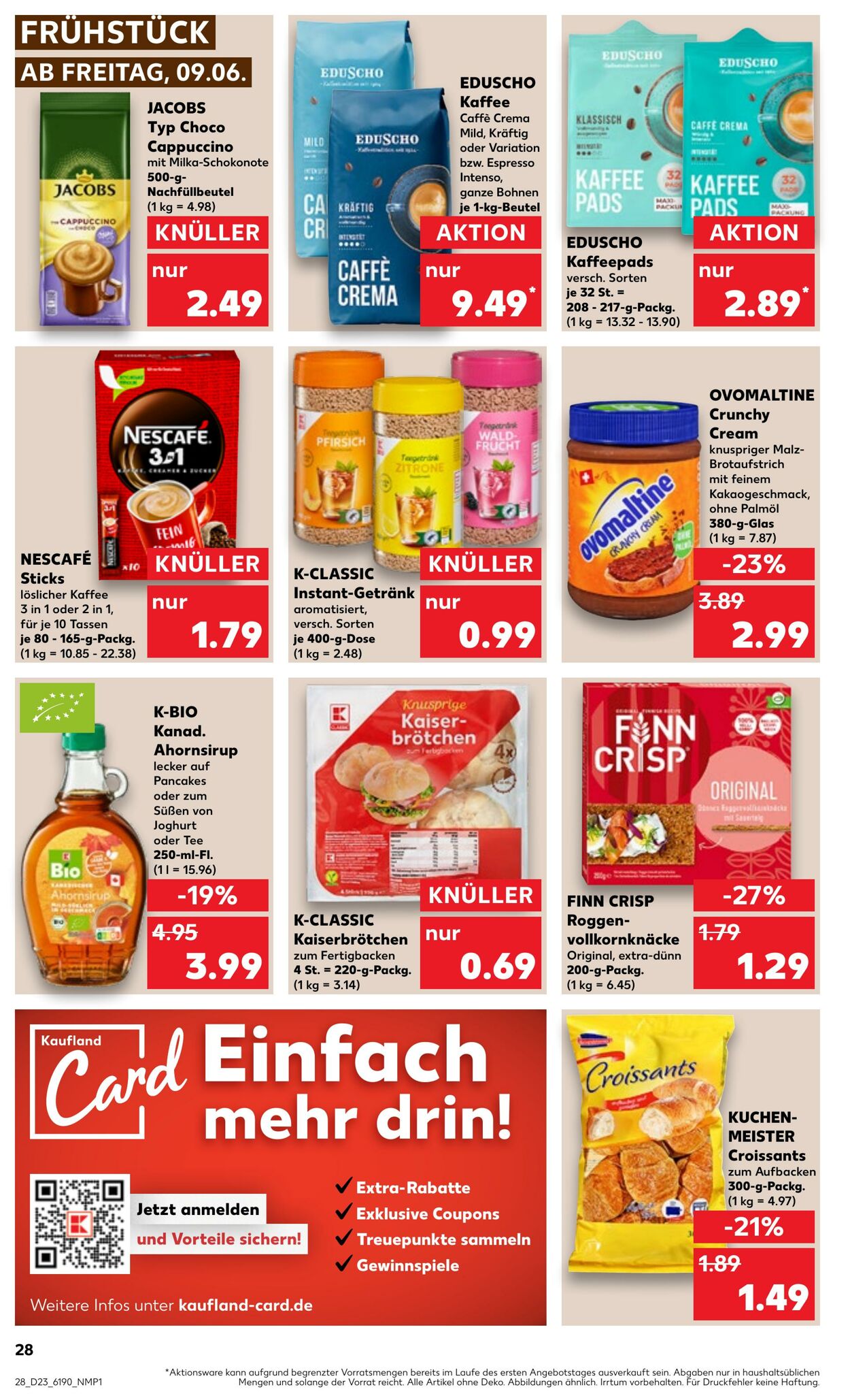 Prospekt Kaufland 09.06.2023 - 14.06.2023