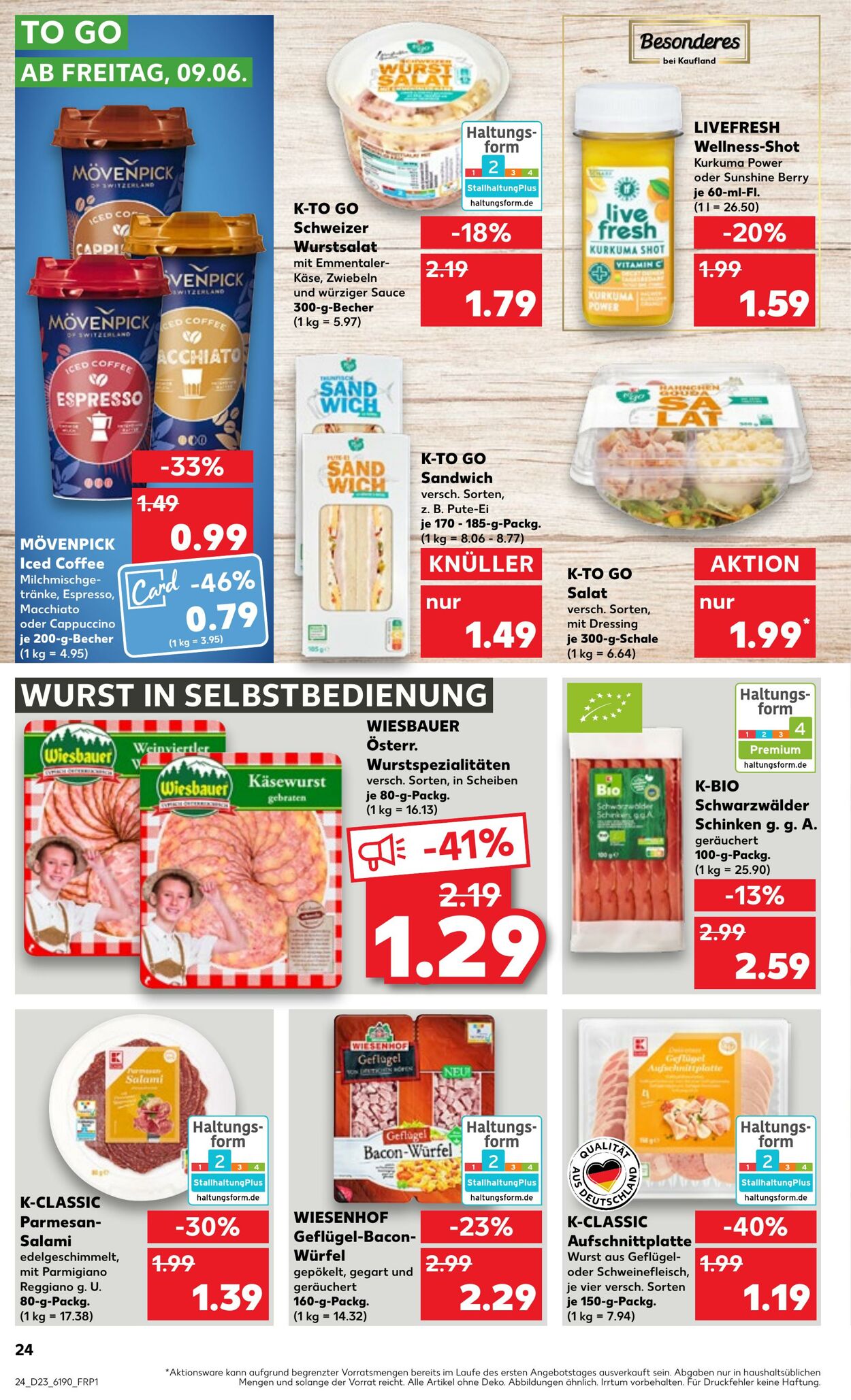 Prospekt Kaufland 09.06.2023 - 14.06.2023