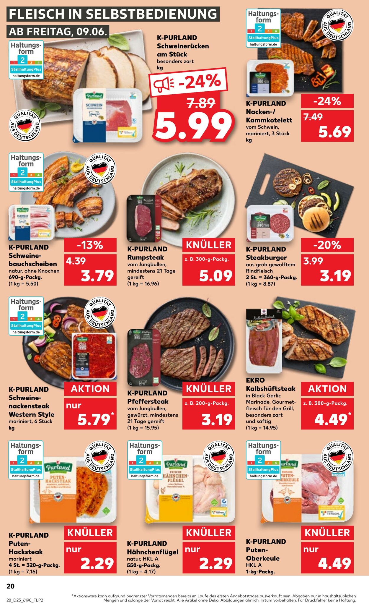 Prospekt Kaufland 09.06.2023 - 14.06.2023