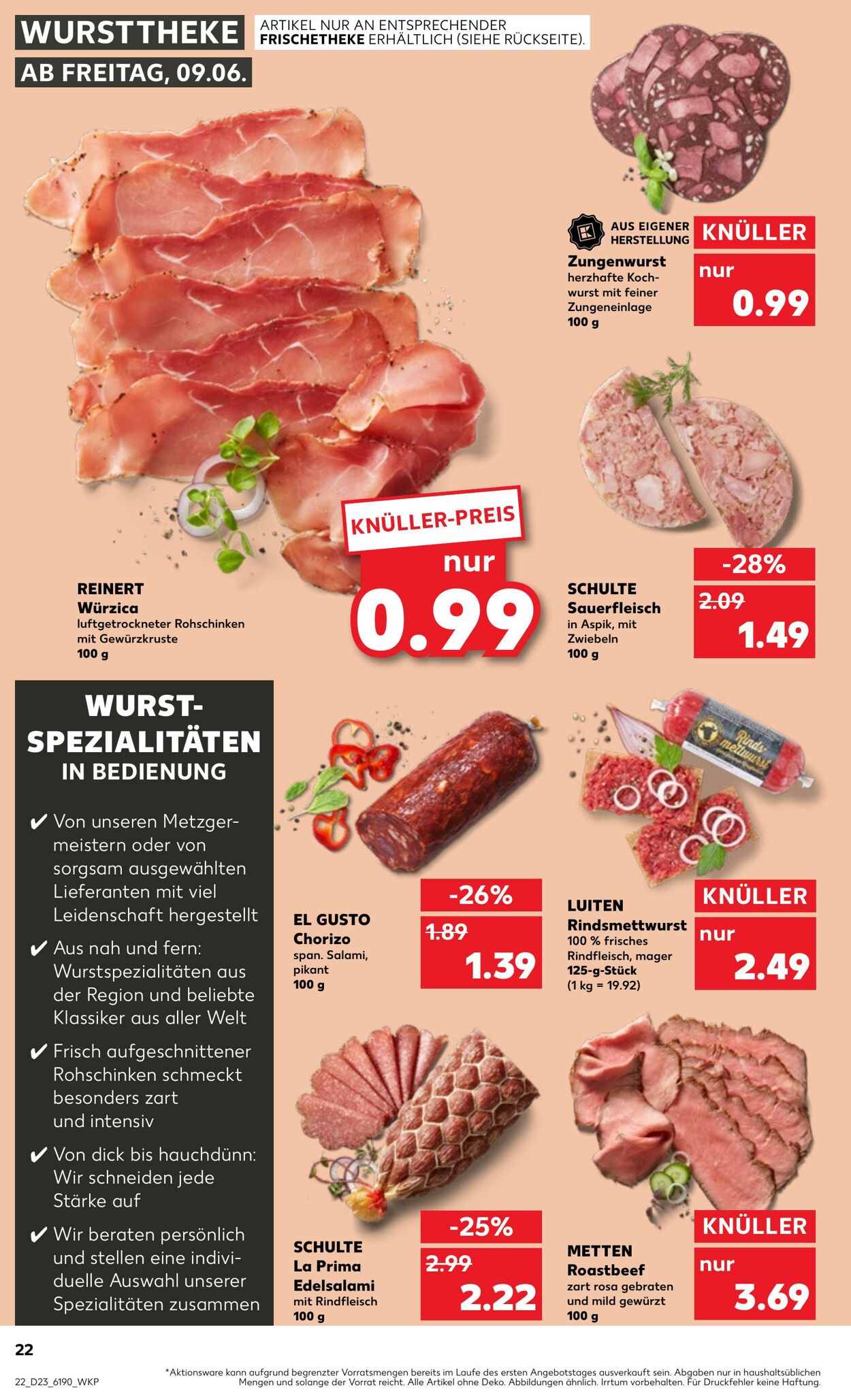 Prospekt Kaufland 09.06.2023 - 14.06.2023