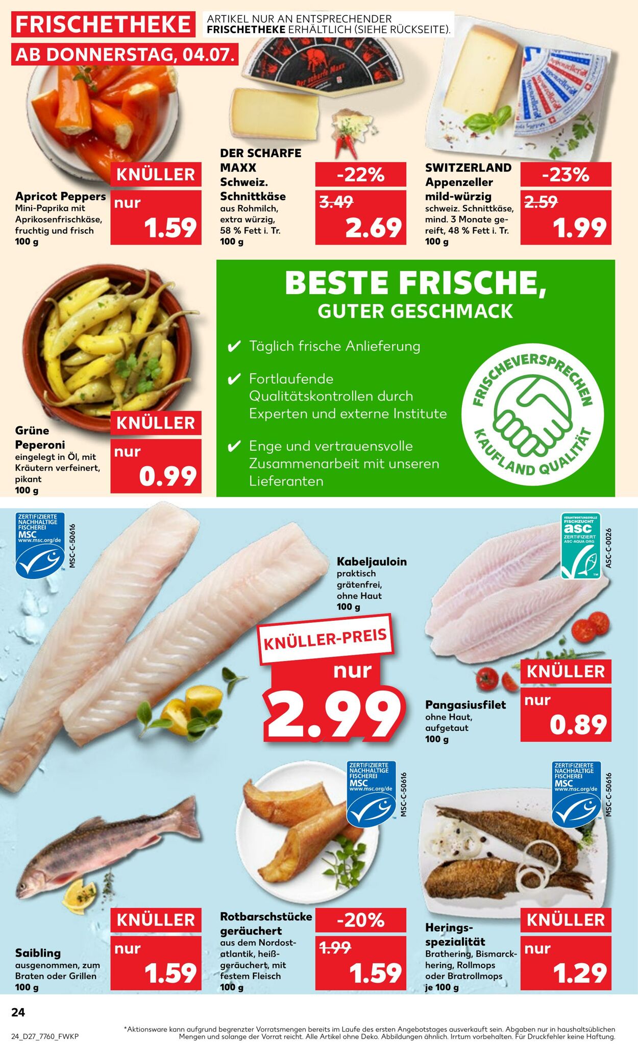 Prospekt Kaufland 04.07.2024 - 10.07.2024