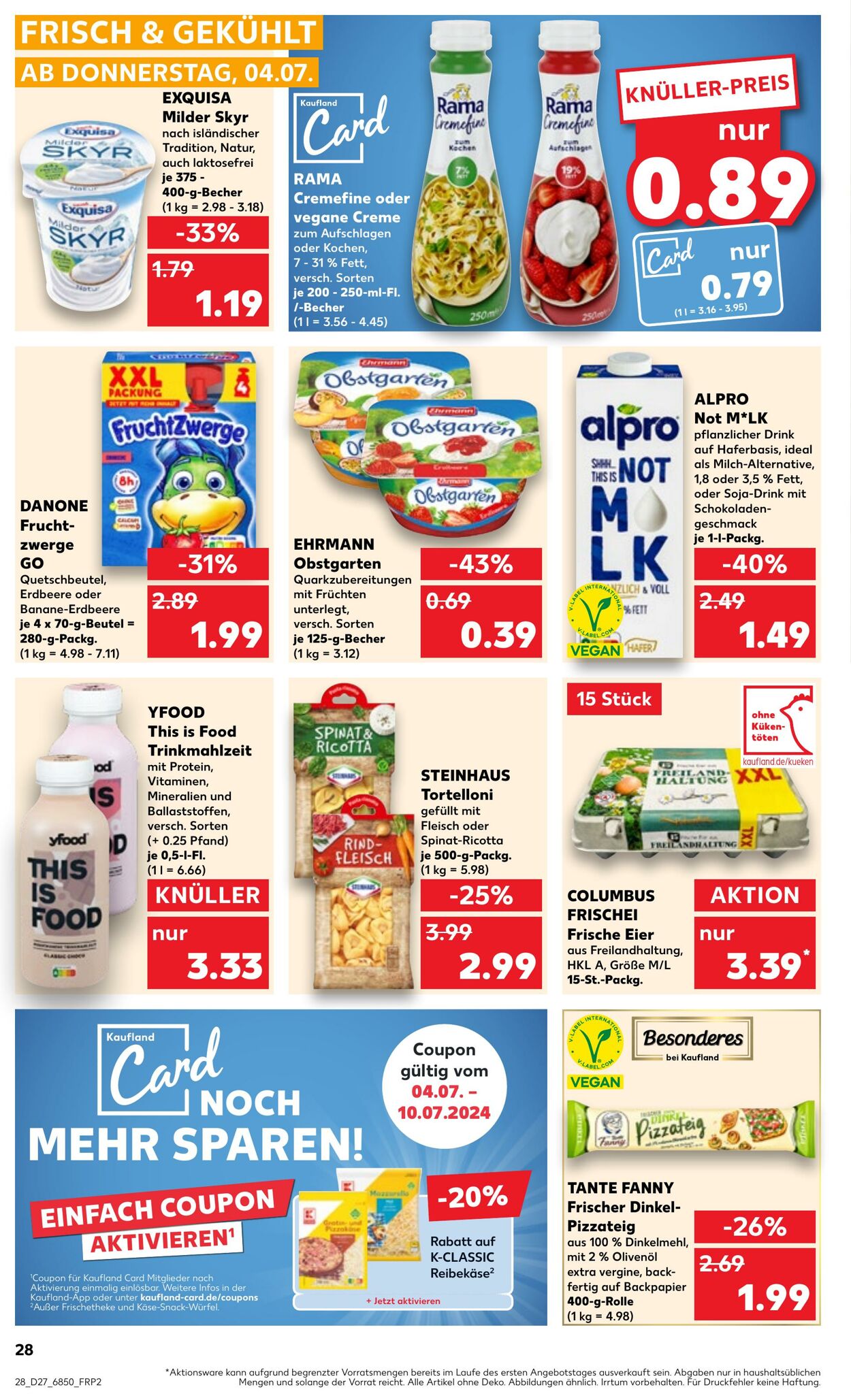 Prospekt Kaufland 04.07.2024 - 10.07.2024