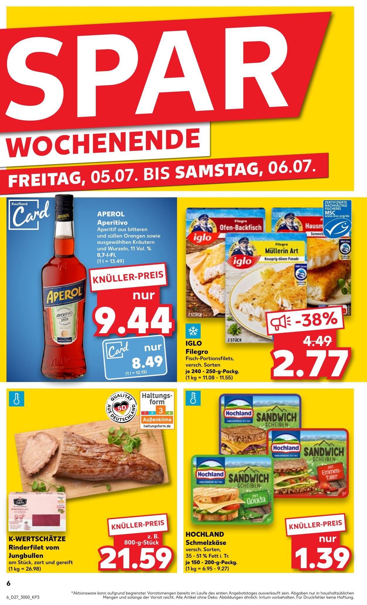 Prospekt Kaufland 04.07.2024 - 10.07.2024