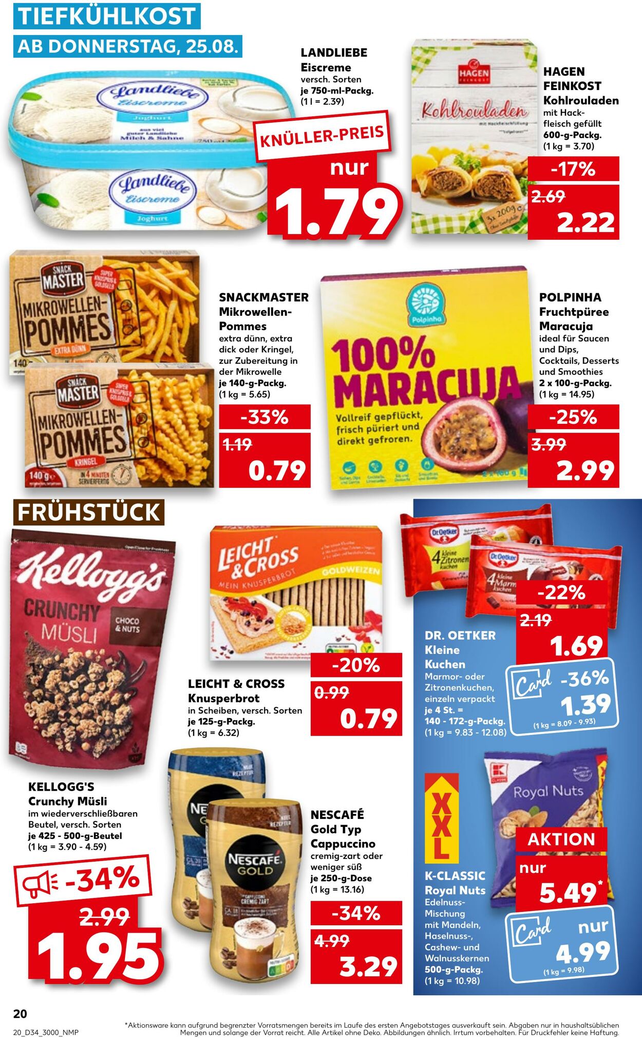 Prospekt Kaufland 25.08.2022 - 31.08.2022