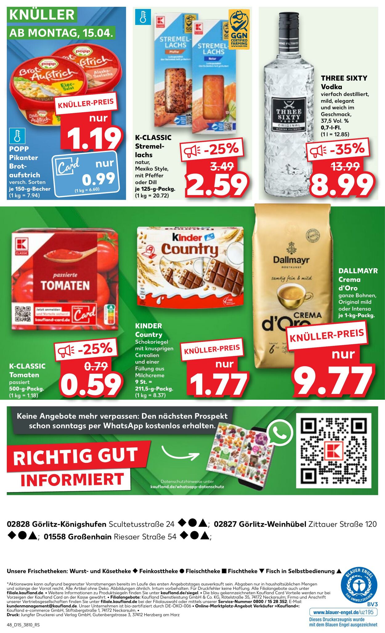 Prospekt Kaufland 11.04.2024 - 17.04.2024