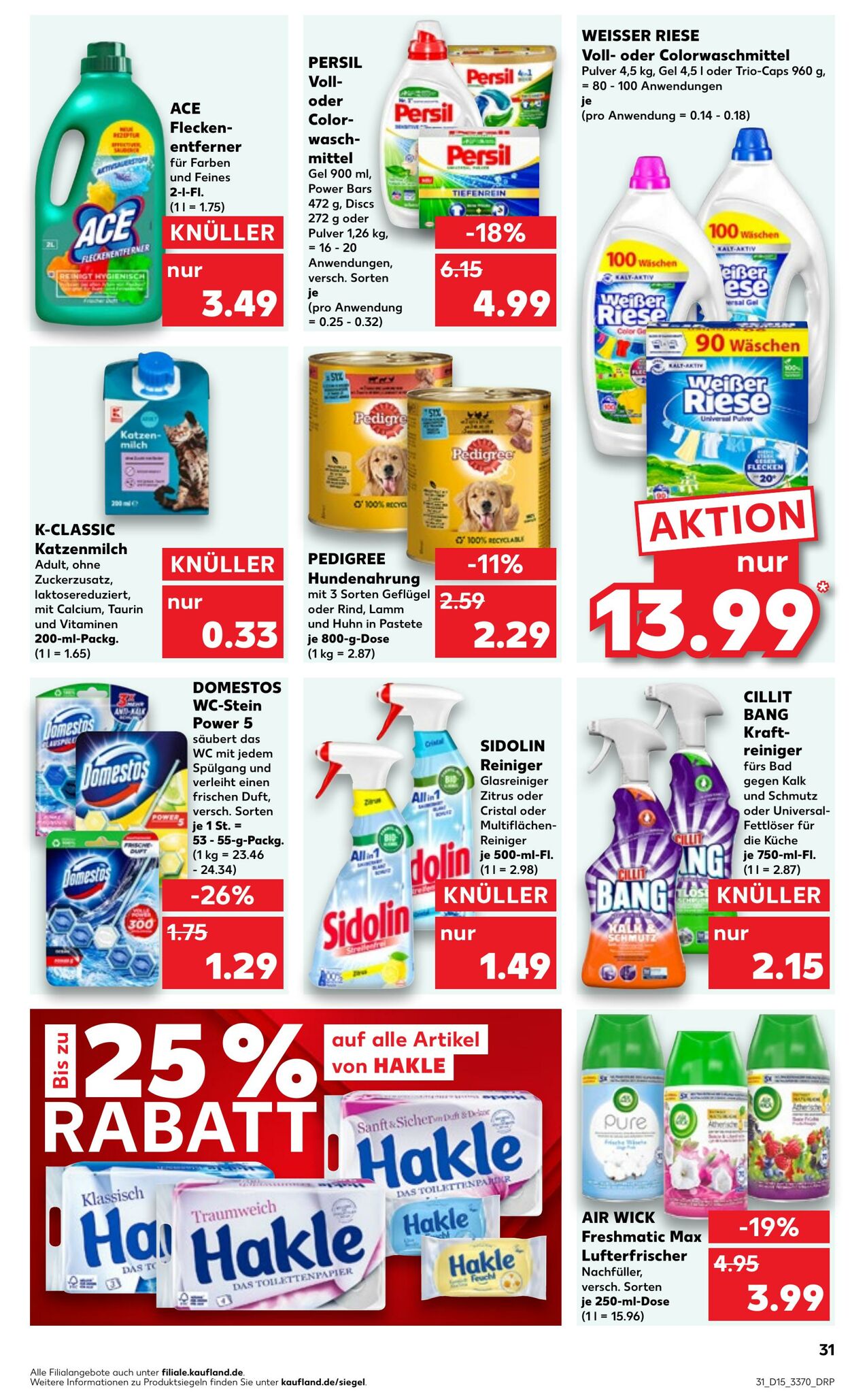 Prospekt Kaufland 11.04.2024 - 17.04.2024