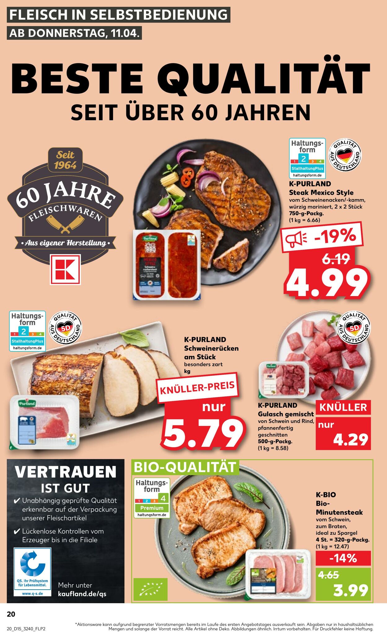 Prospekt Kaufland 11.04.2024 - 17.04.2024