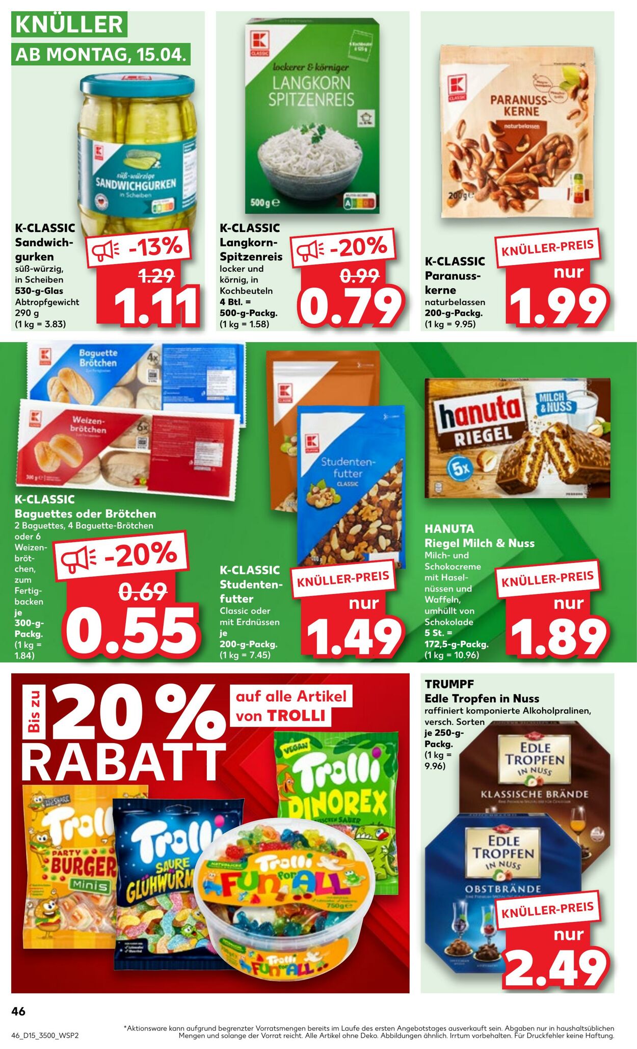 Prospekt Kaufland 11.04.2024 - 17.04.2024