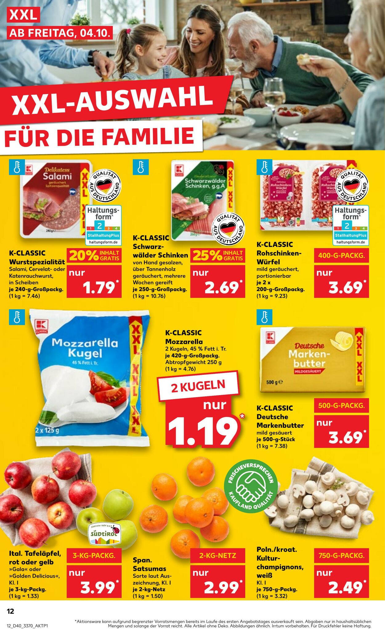 Prospekt Kaufland 04.10.2024 - 09.10.2024