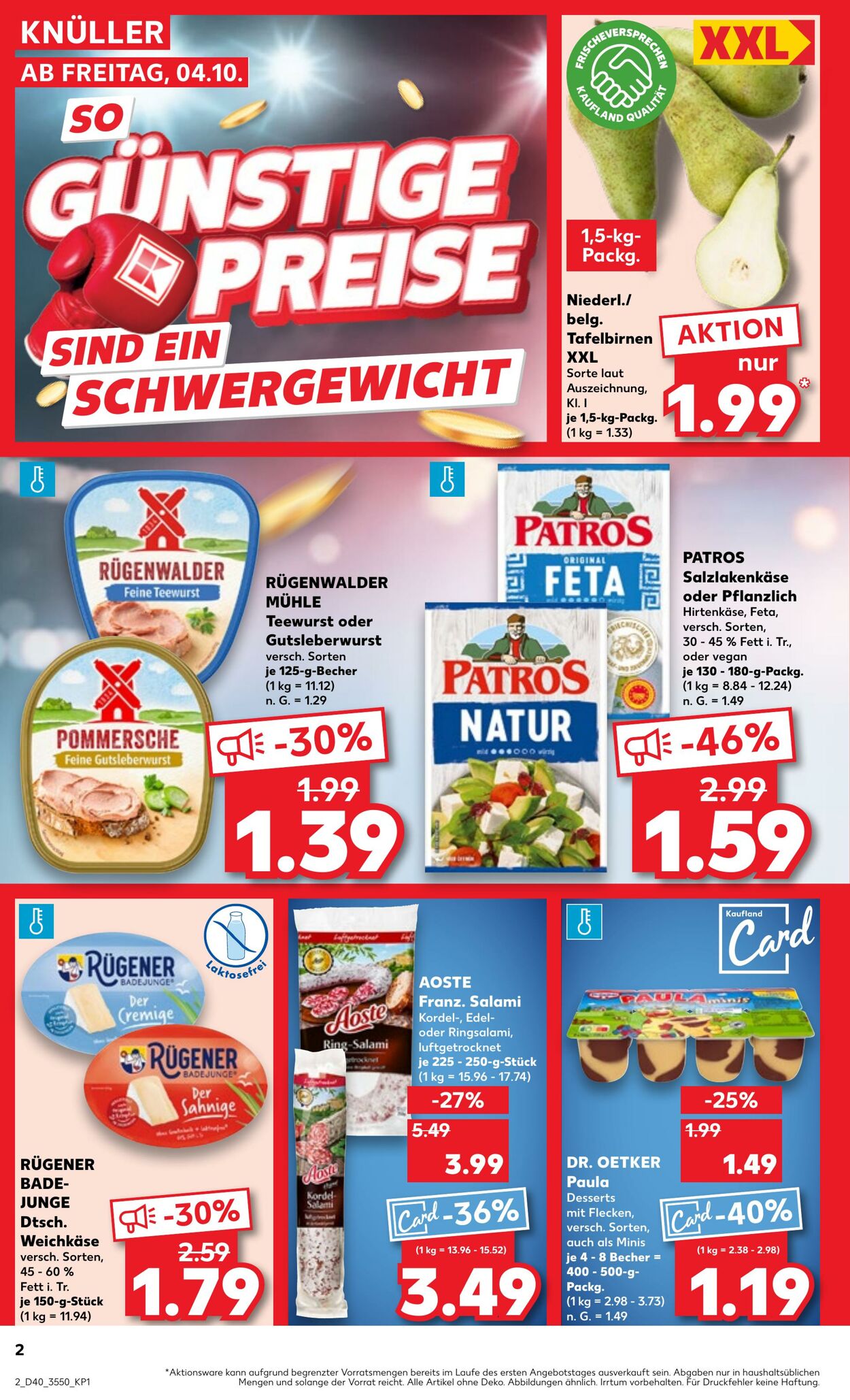 Prospekt Kaufland 04.10.2024 - 09.10.2024