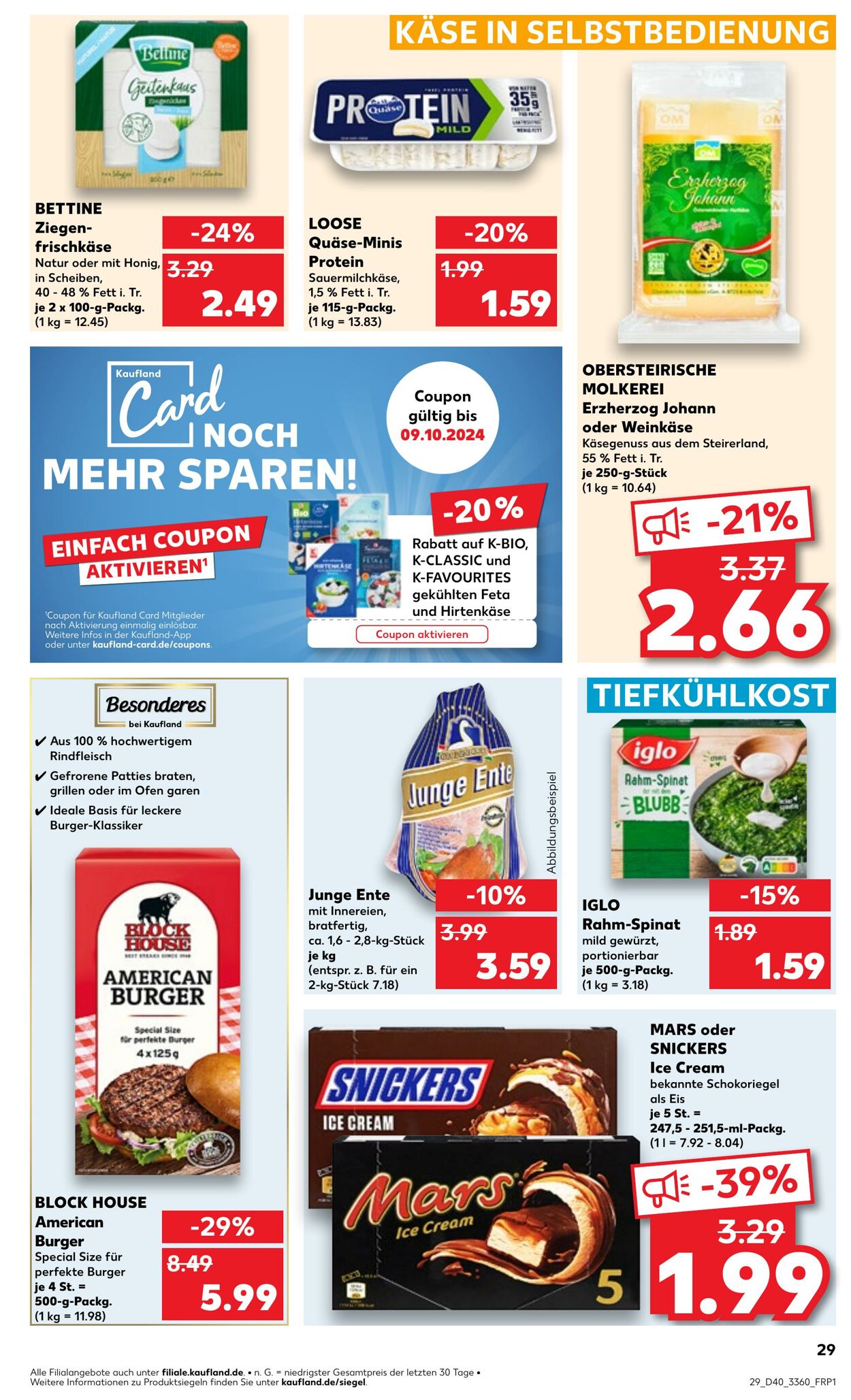 Prospekt Kaufland 04.10.2024 - 09.10.2024