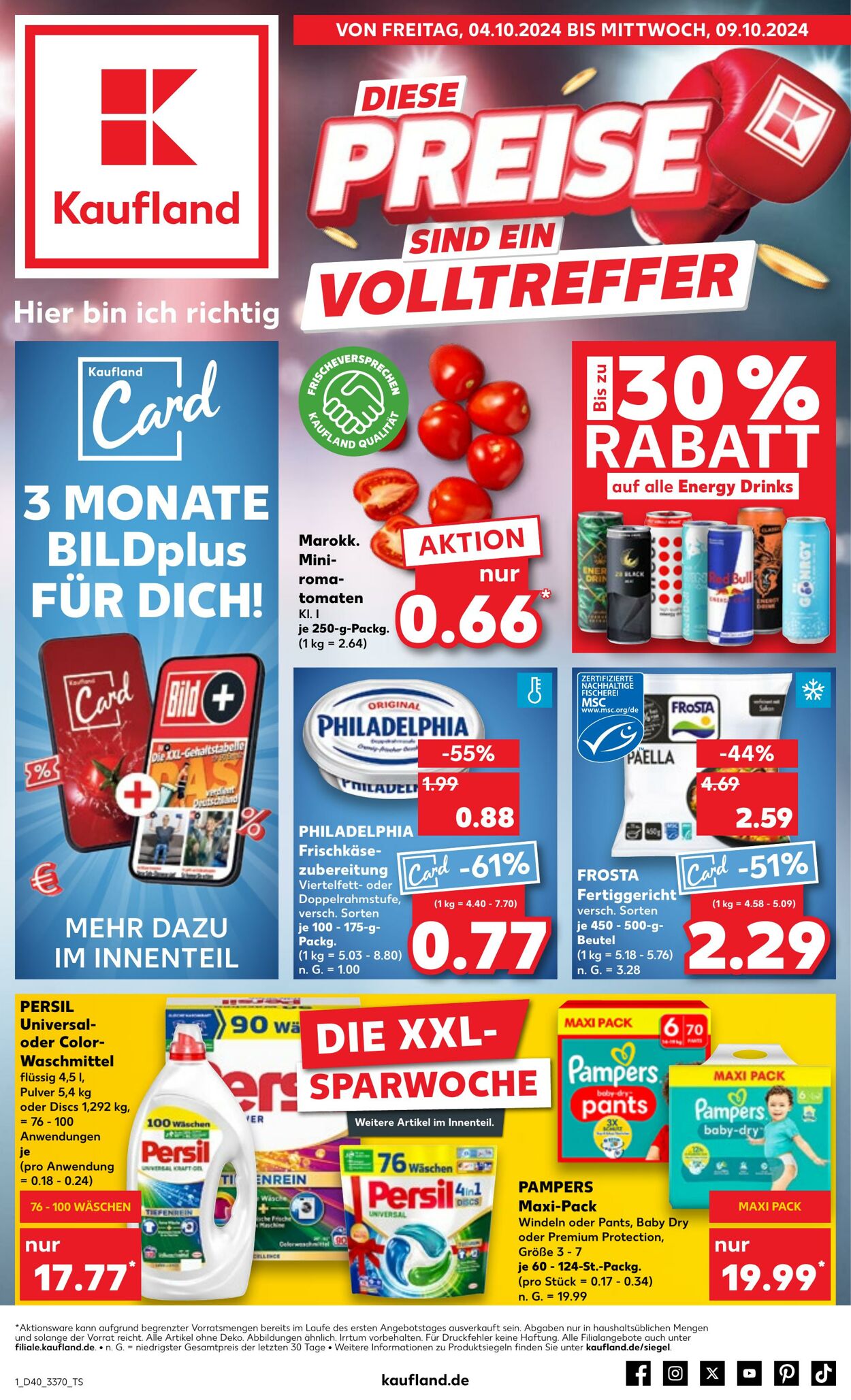 Prospekt Kaufland 04.10.2024 - 09.10.2024