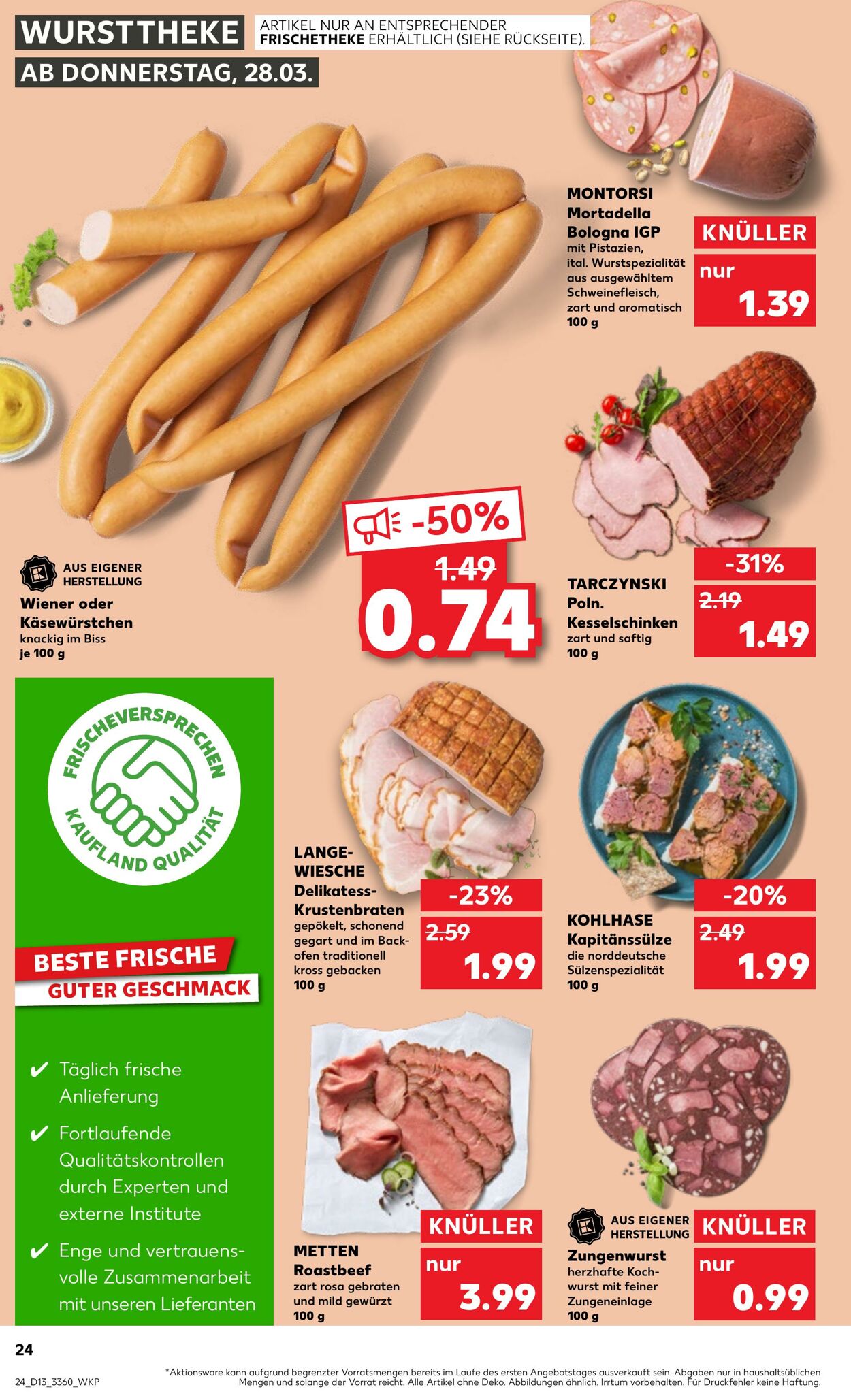 Prospekt Kaufland 28.03.2024 - 03.04.2024