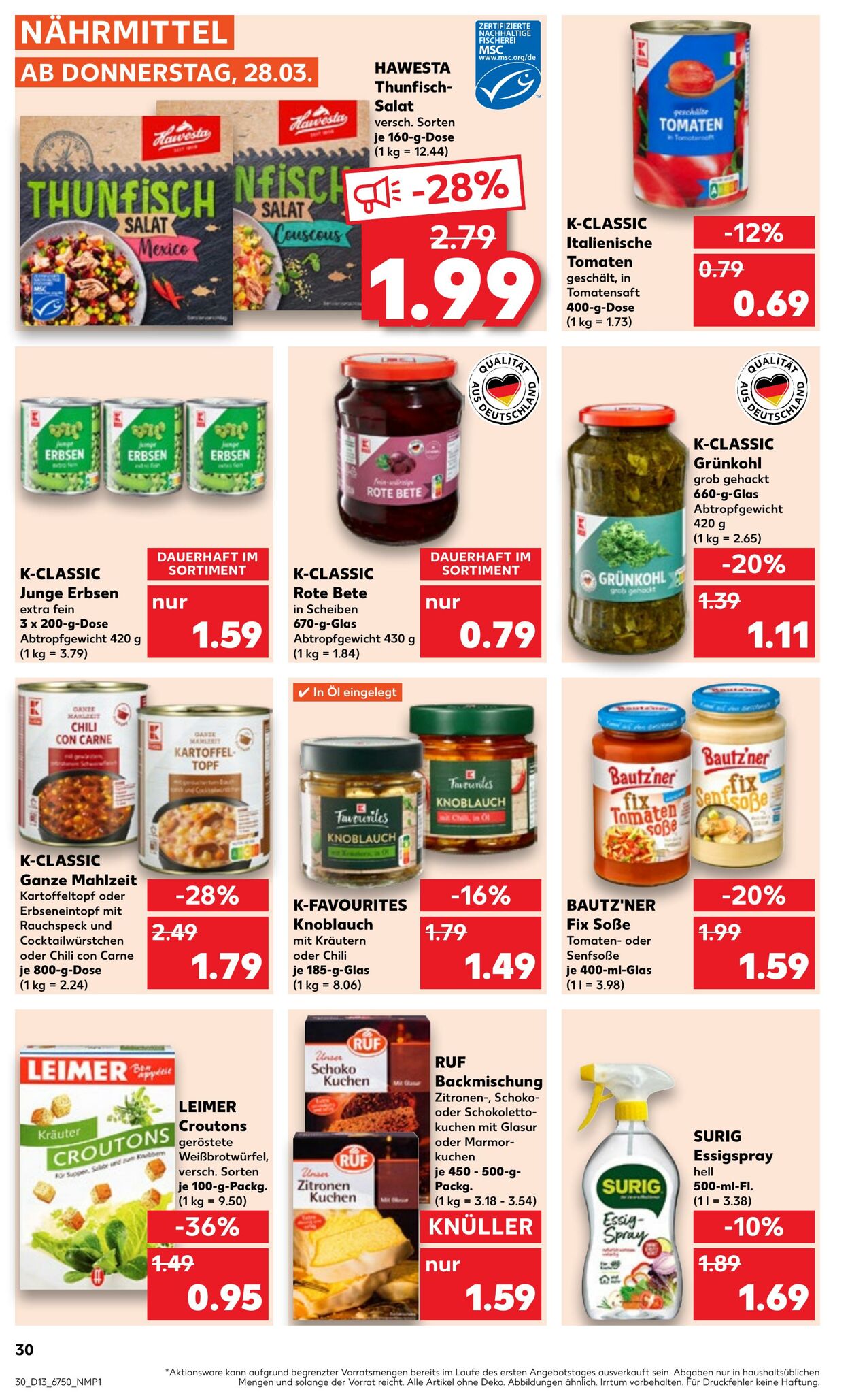 Prospekt Kaufland 28.03.2024 - 03.04.2024