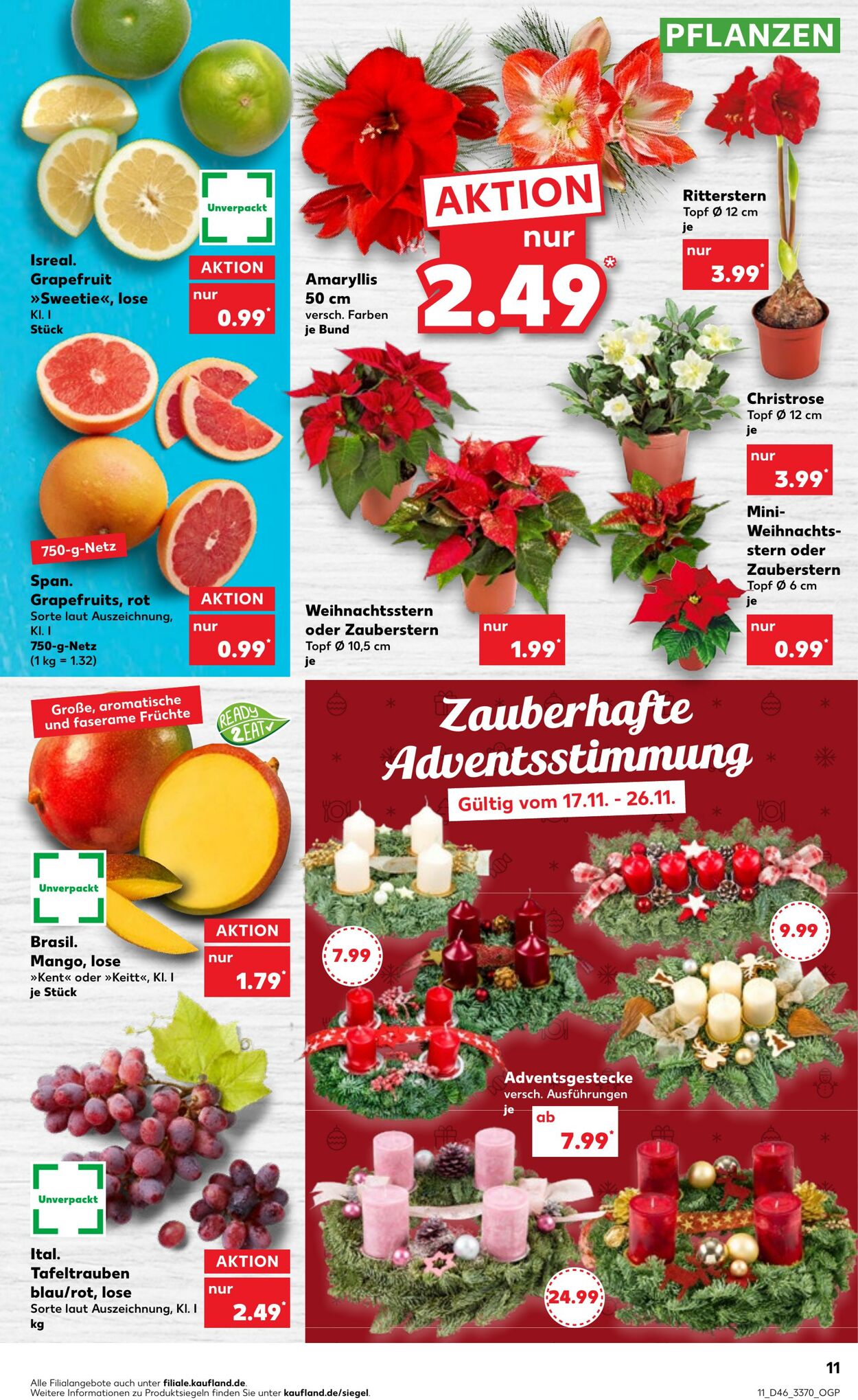 Prospekt Kaufland 17.11.2022 - 23.11.2022