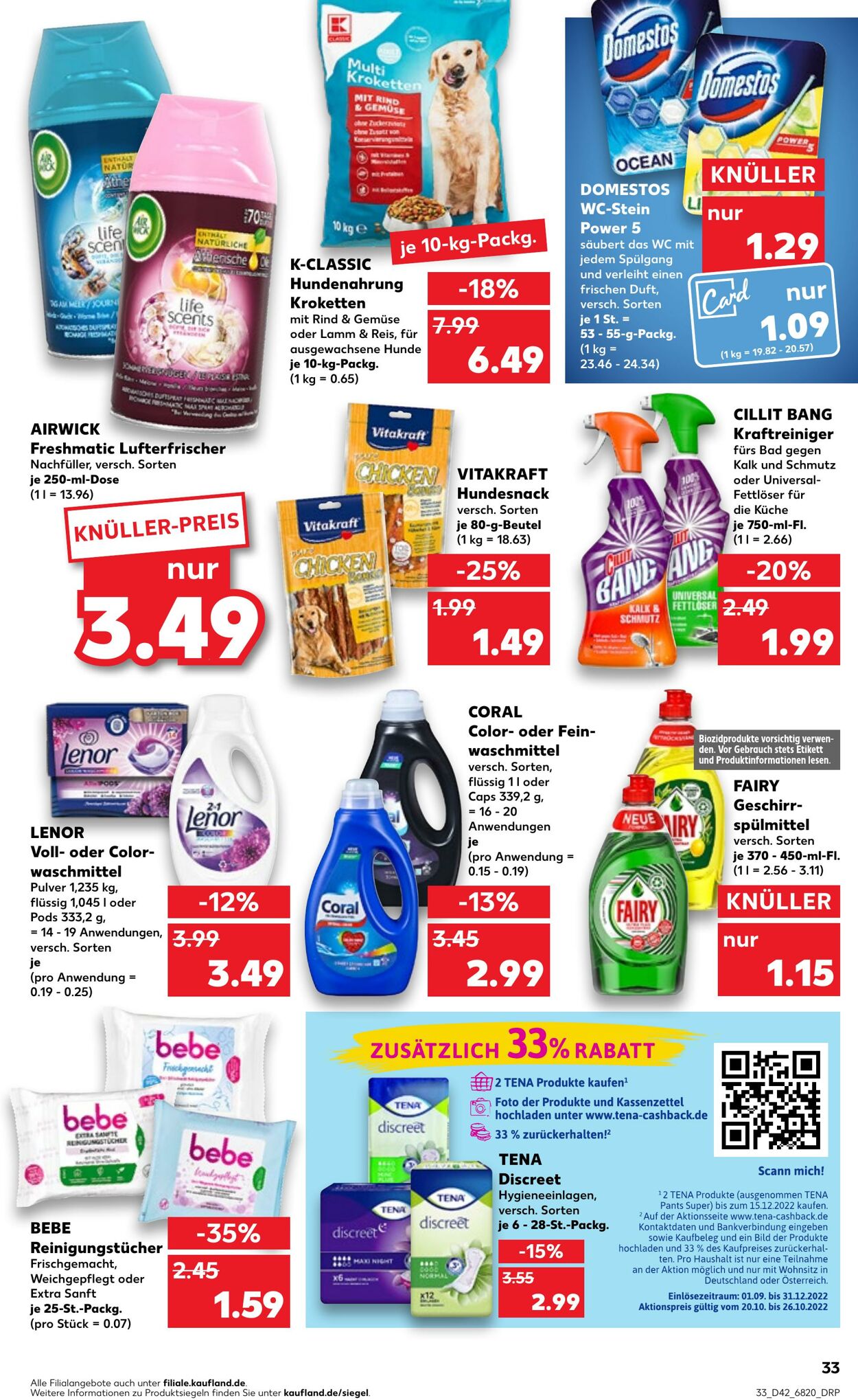 Prospekt Kaufland 20.10.2022 - 26.10.2022