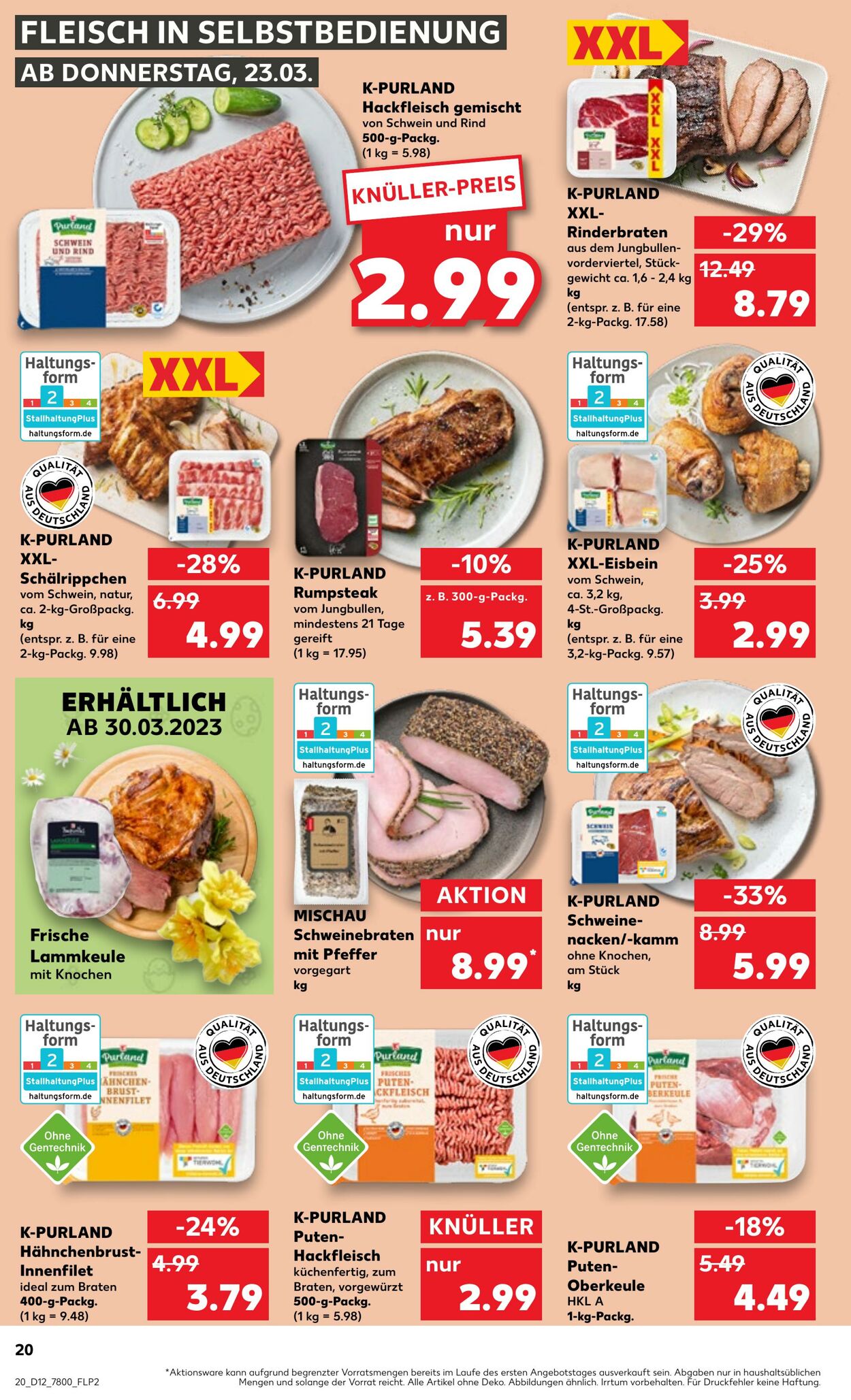 Prospekt Kaufland 23.03.2023 - 29.03.2023