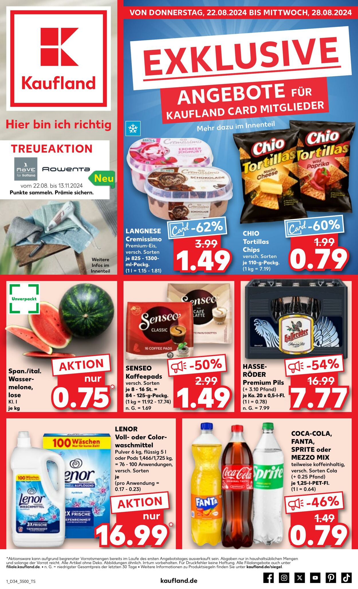 Prospekt Kaufland 22.08.2024 - 28.08.2024