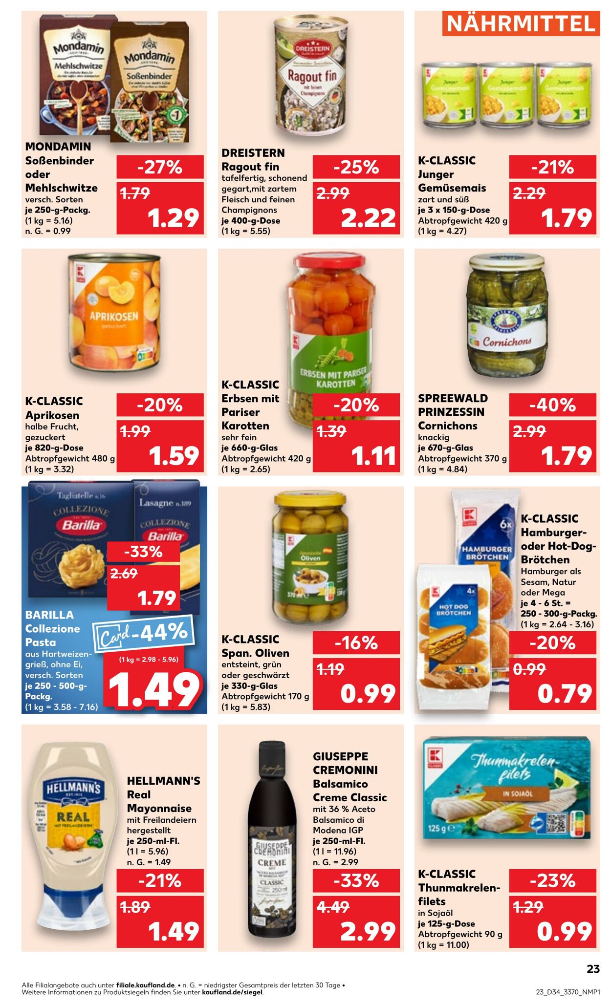 Prospekt Kaufland 22.08.2024 - 28.08.2024