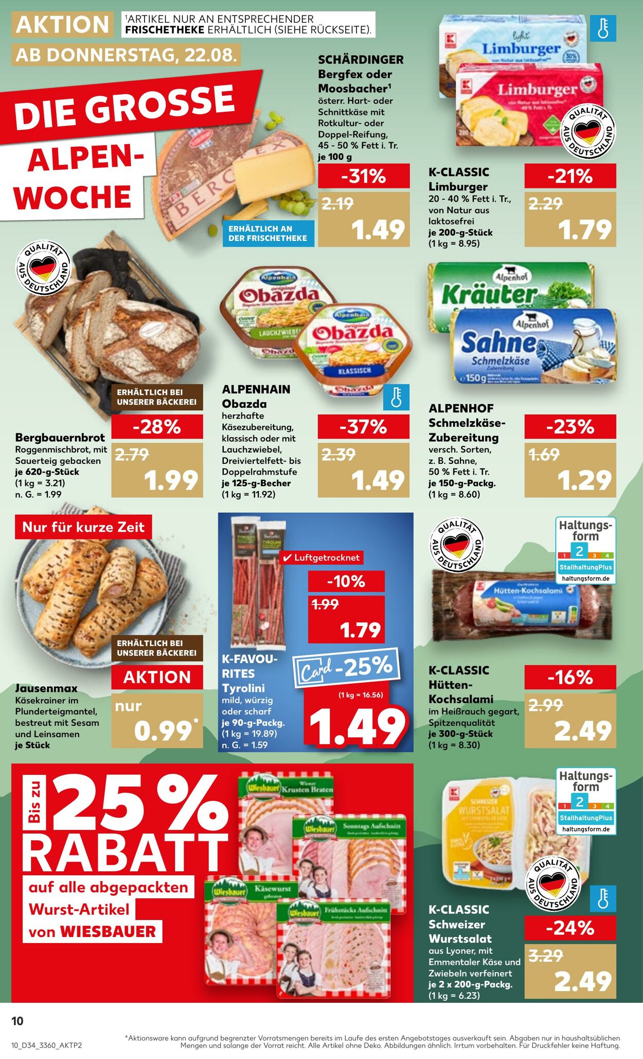 Prospekt Kaufland 22.08.2024 - 28.08.2024