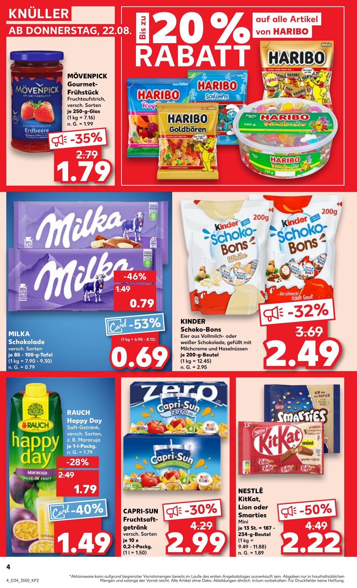 Prospekt Kaufland 22.08.2024 - 28.08.2024