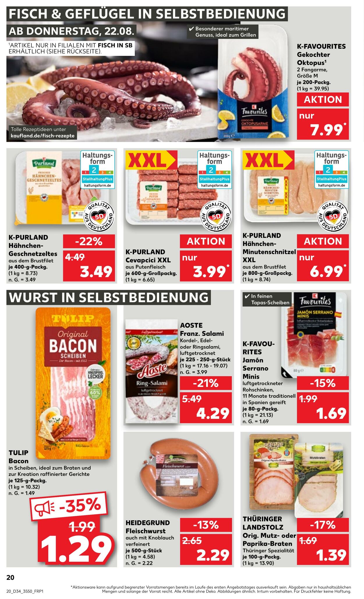 Prospekt Kaufland 22.08.2024 - 28.08.2024