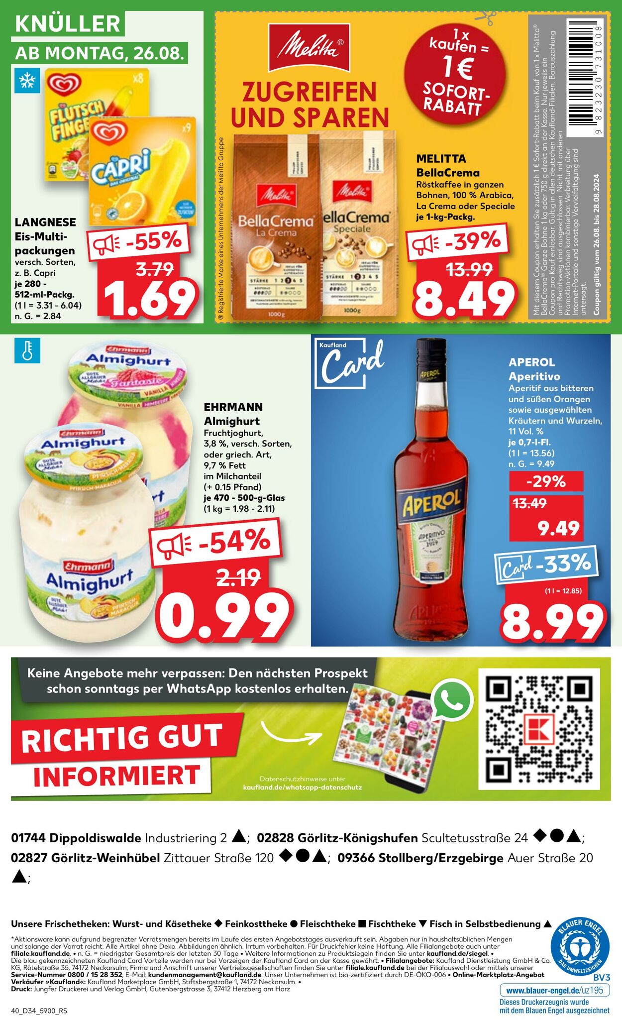 Prospekt Kaufland 22.08.2024 - 28.08.2024