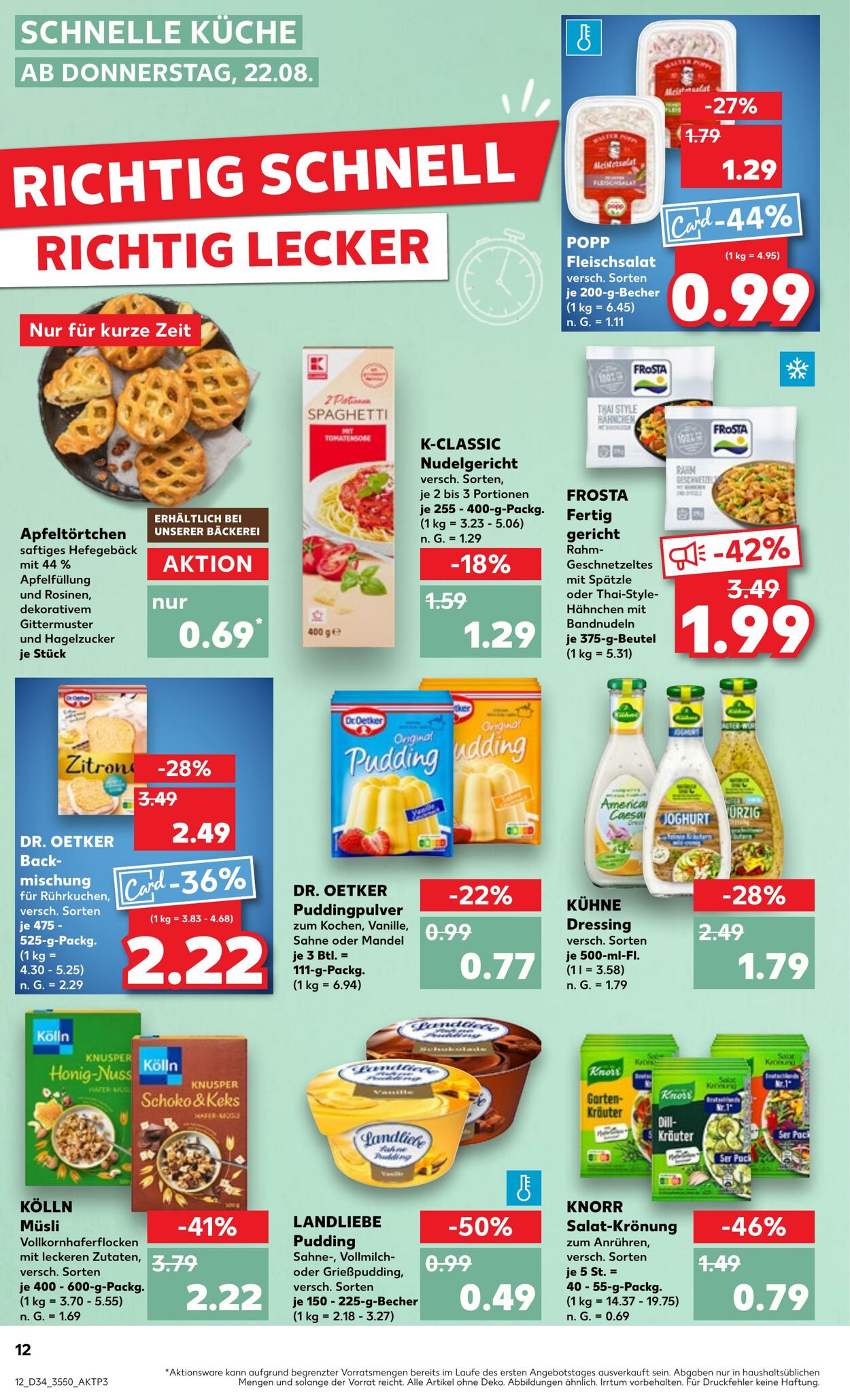 Prospekt Kaufland 22.08.2024 - 28.08.2024